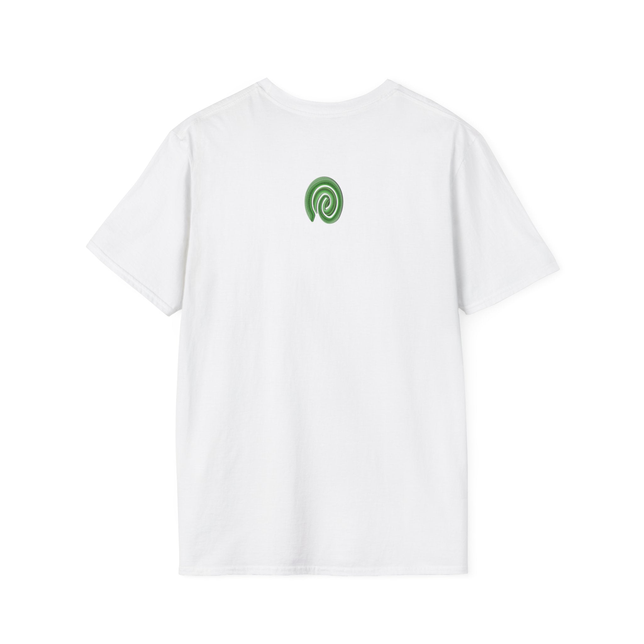 Shape Your Identity – Unisex Softstyle T-Shirt (Fingerprint Pattern, Multi-color)
