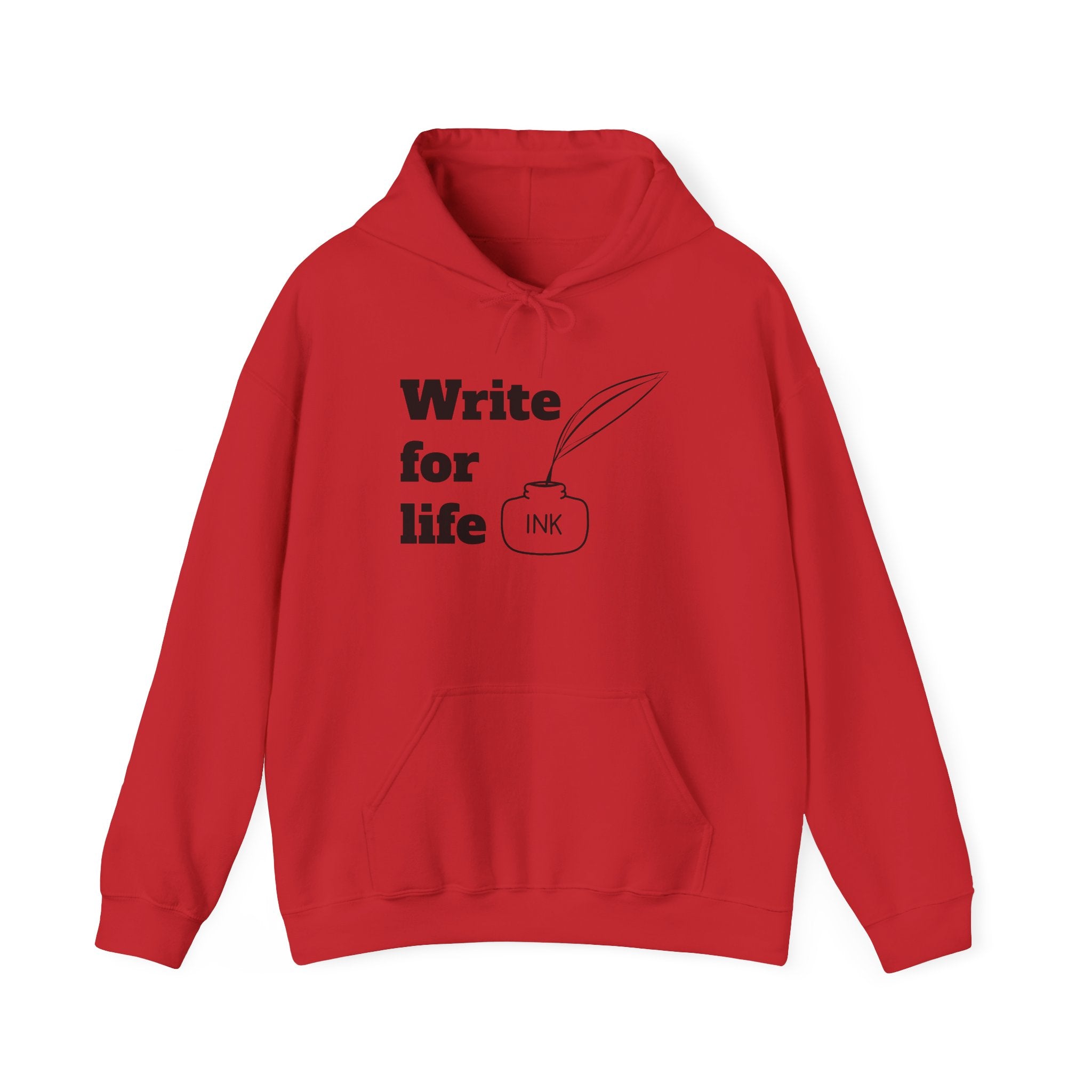 Write for life | Writer's Unisex Heavy Blend™ Hooded Sweatshirt