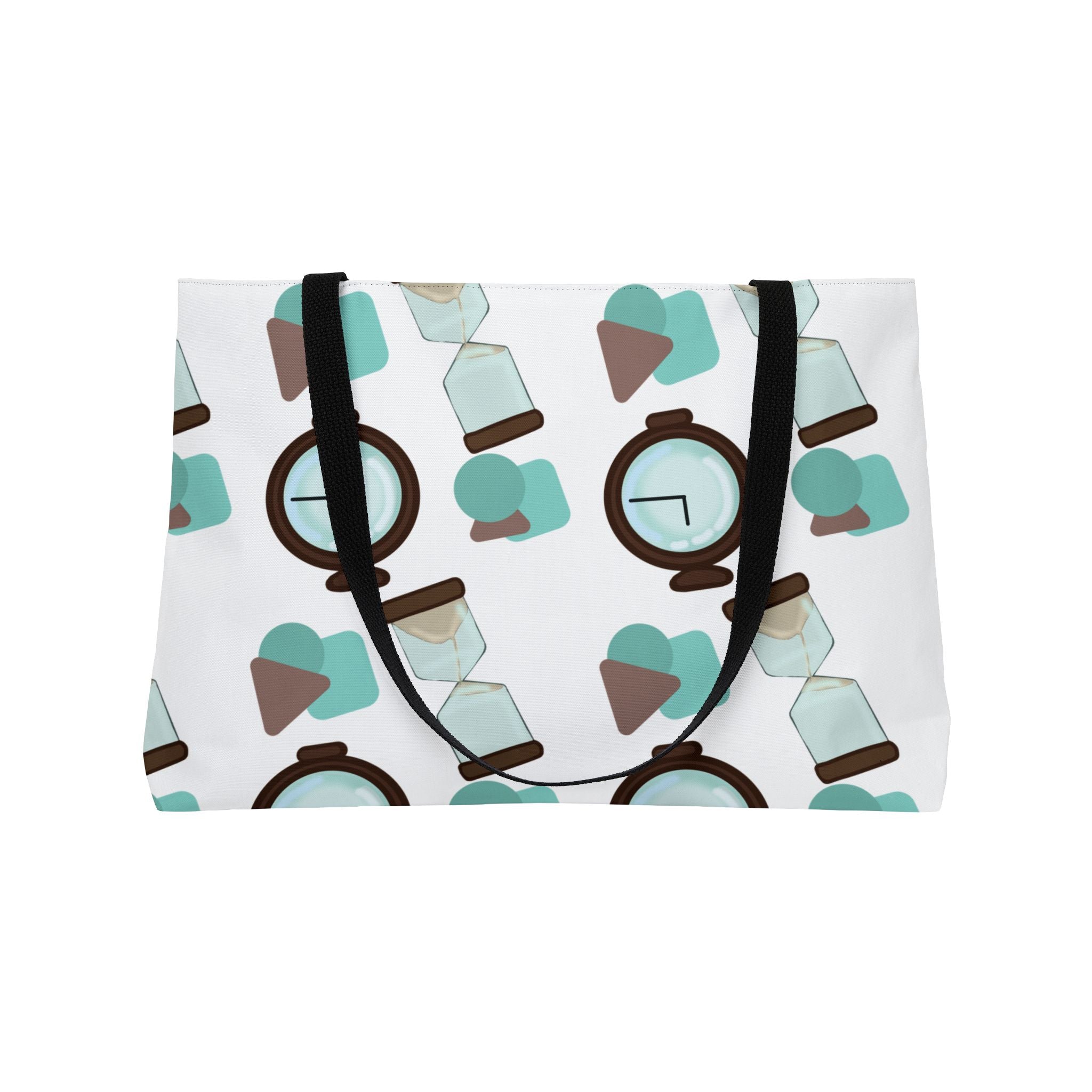 Hourglass and Pocket Watch Weekender Tote Bag