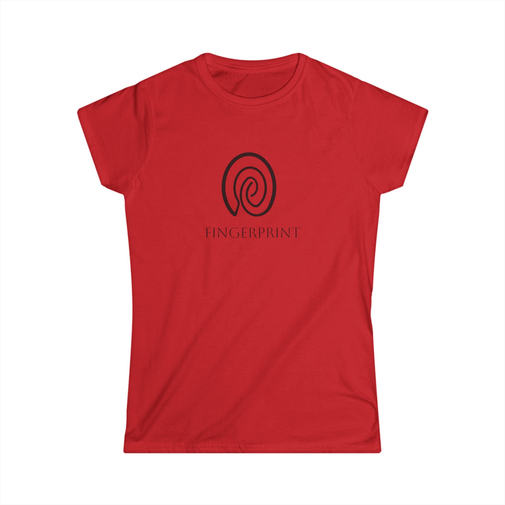 Minimalist Fingerprint Design Softstyle Shirt