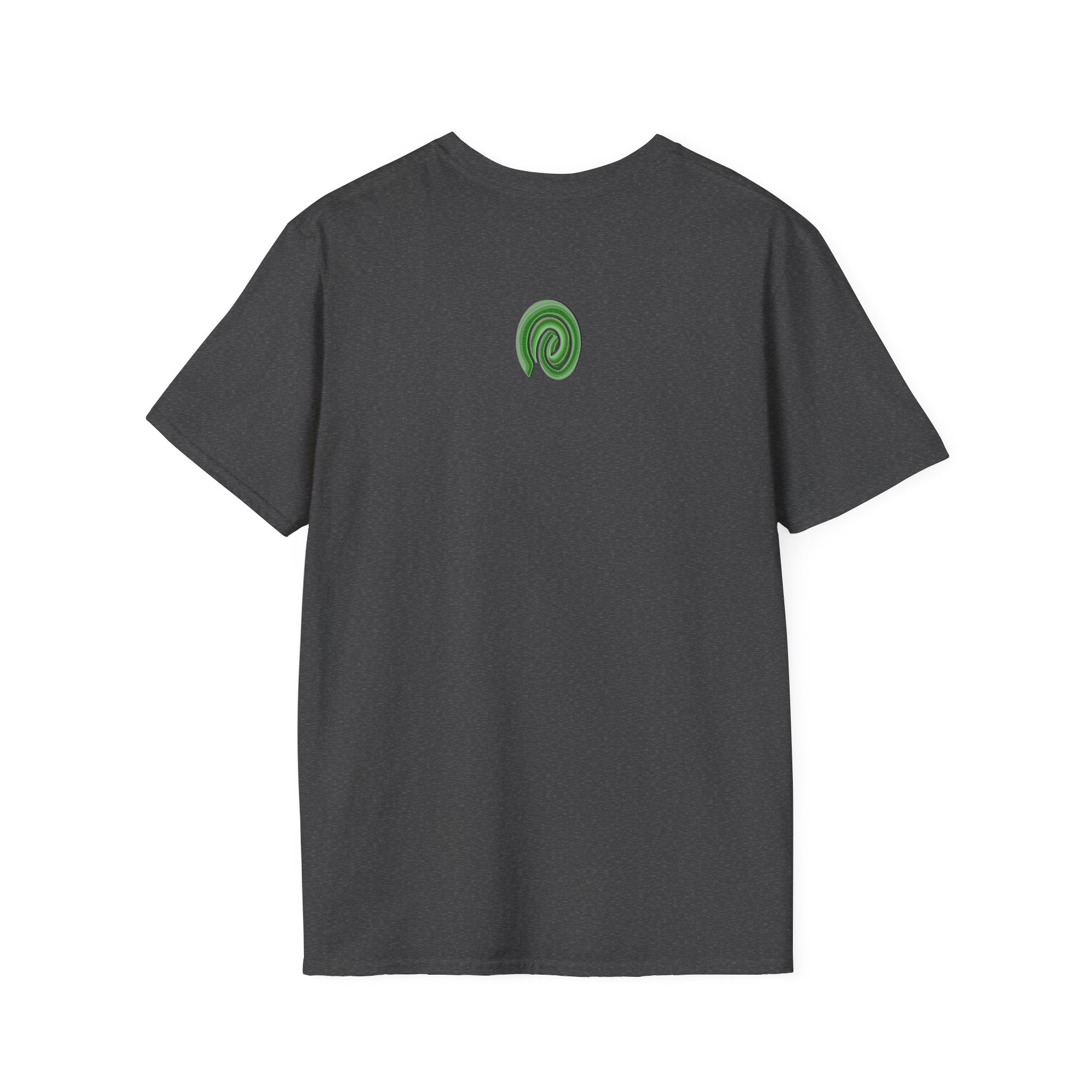 Shape Your Identity – Unisex Softstyle T-Shirt (Fingerprint Pattern, Multi-color)