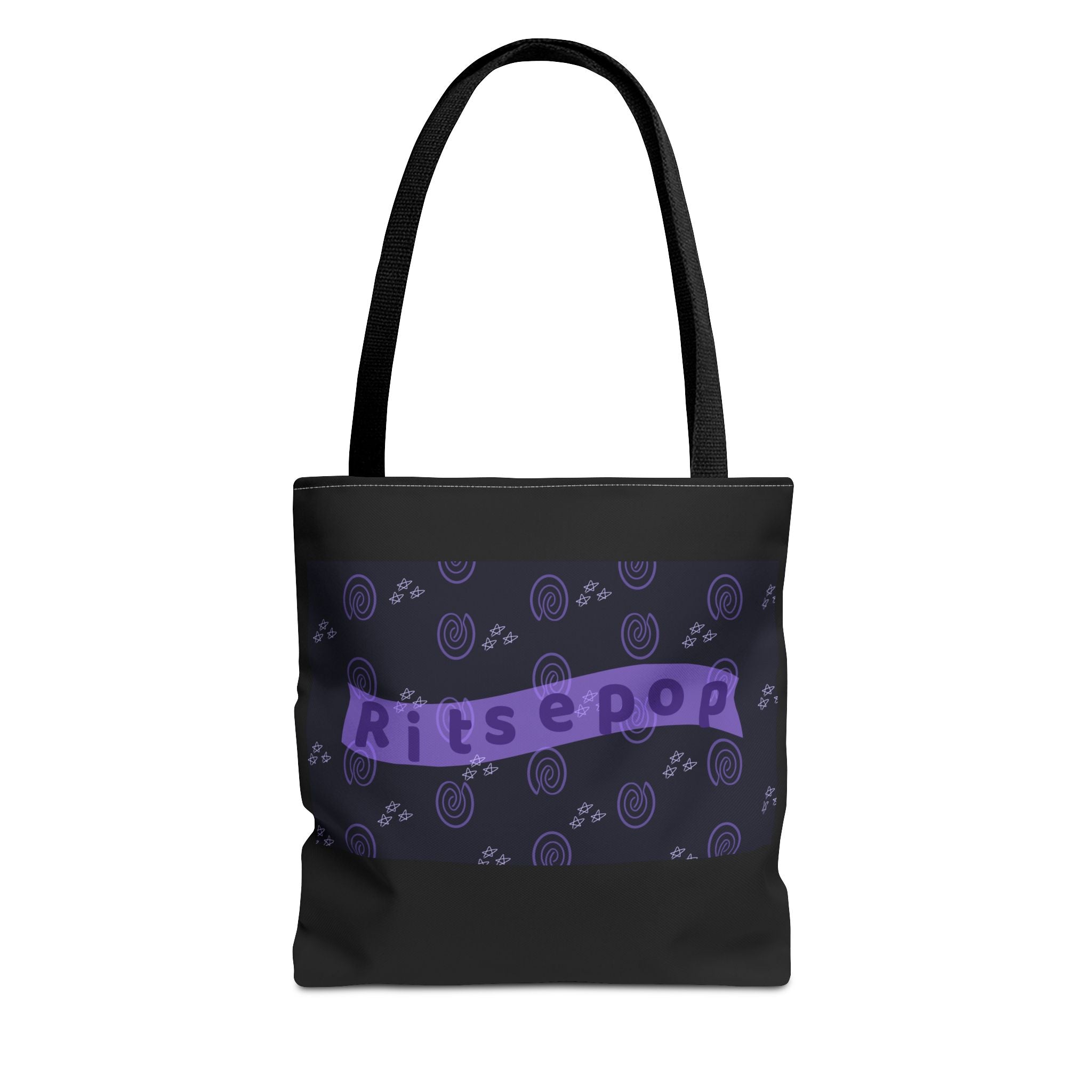Ritsepop Fingerprint Pattern Tote Bag (AOP)