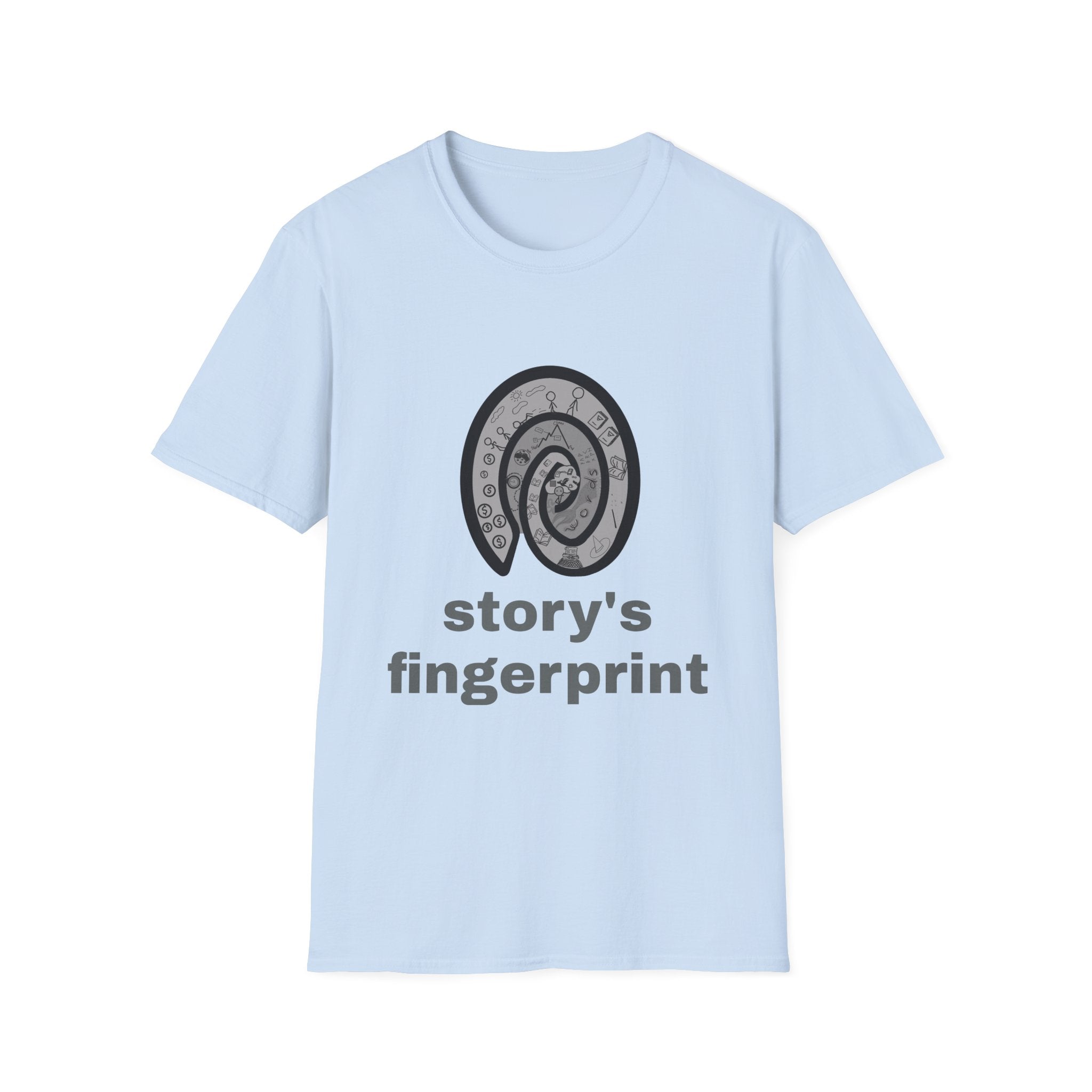 Story's Fingerprint | Multiple Color| Unisex Softstyle T-Shirt