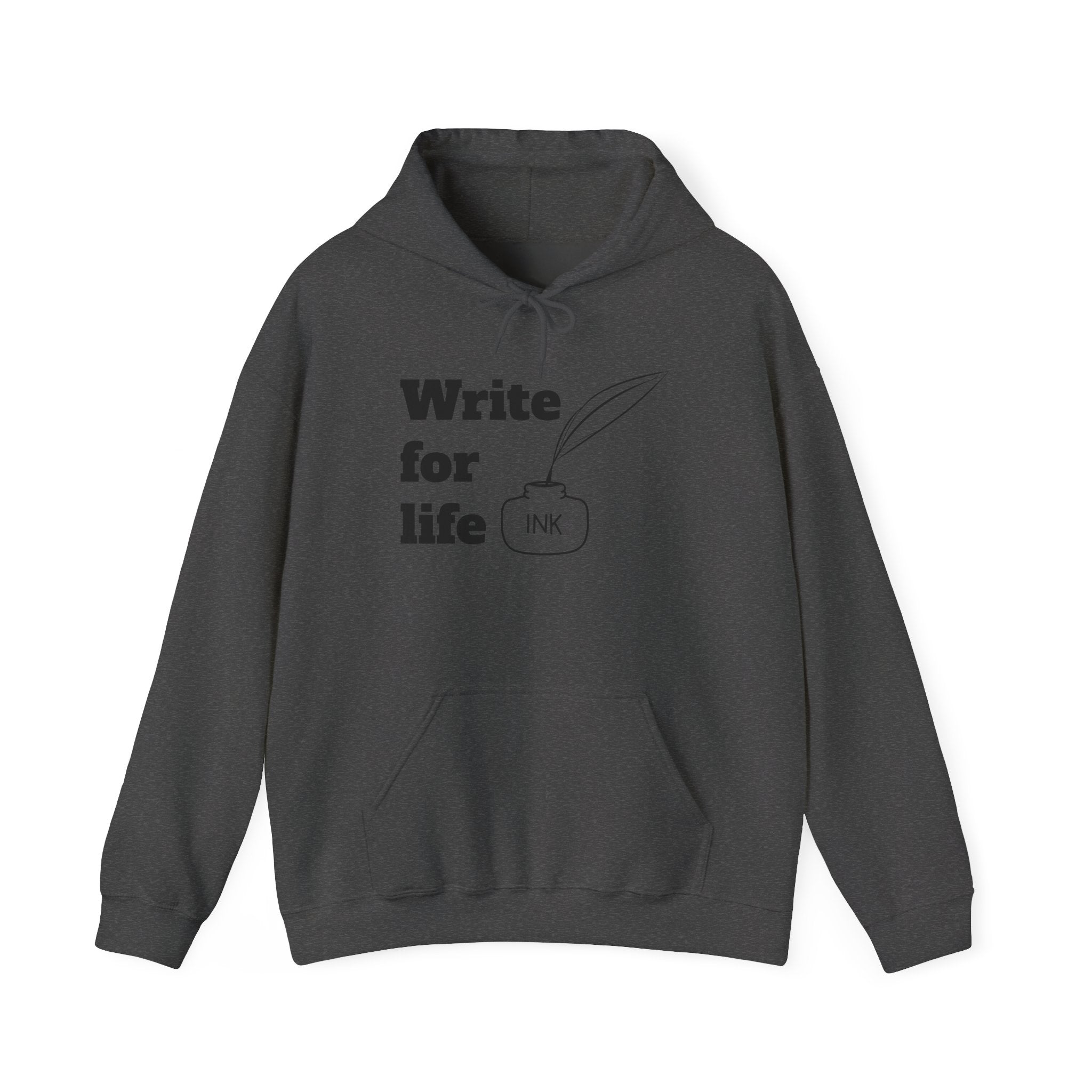 Write for life | Writer's Unisex Heavy Blend™ Hooded Sweatshirt