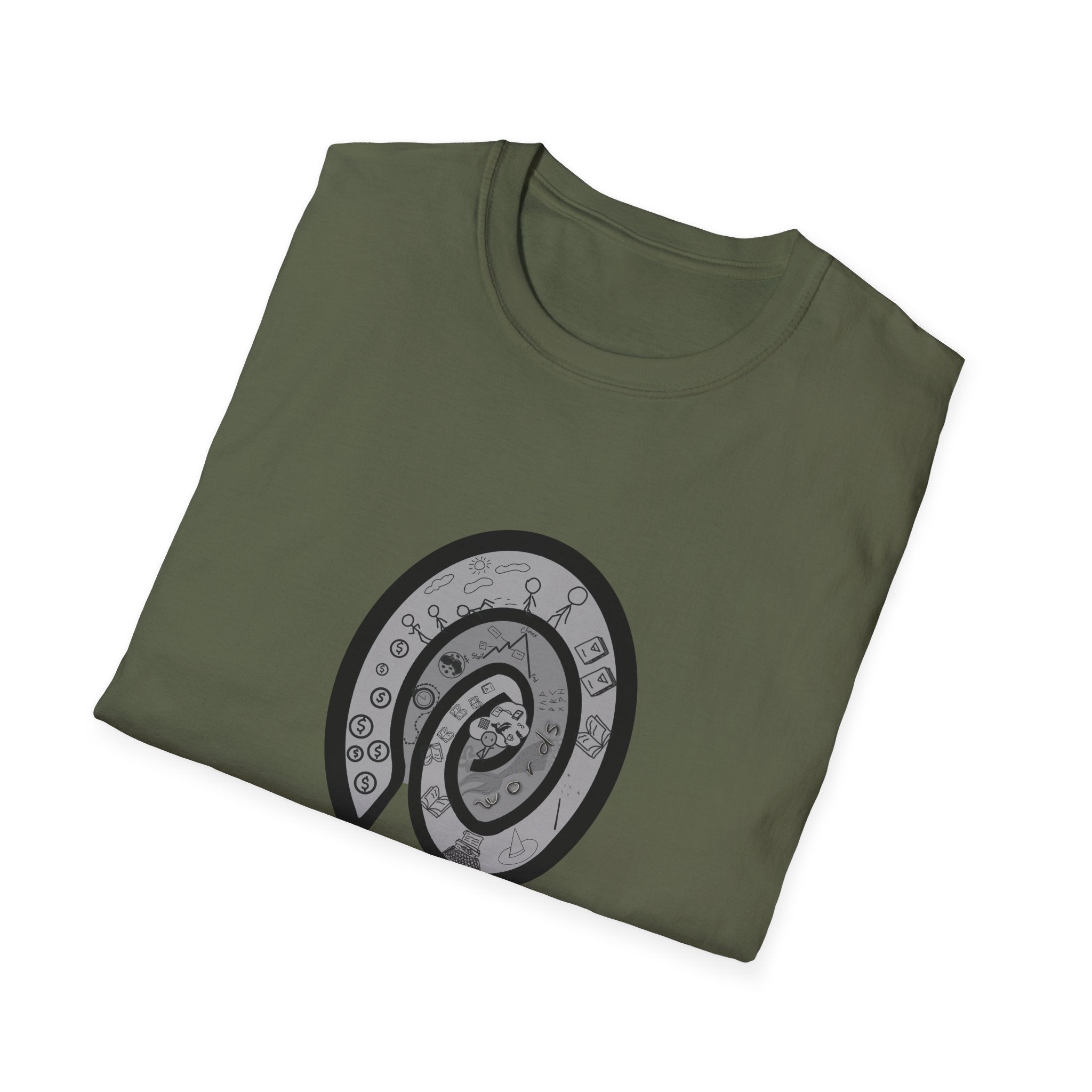 Story's Fingerprint | Multiple Color| Unisex Softstyle T-Shirt