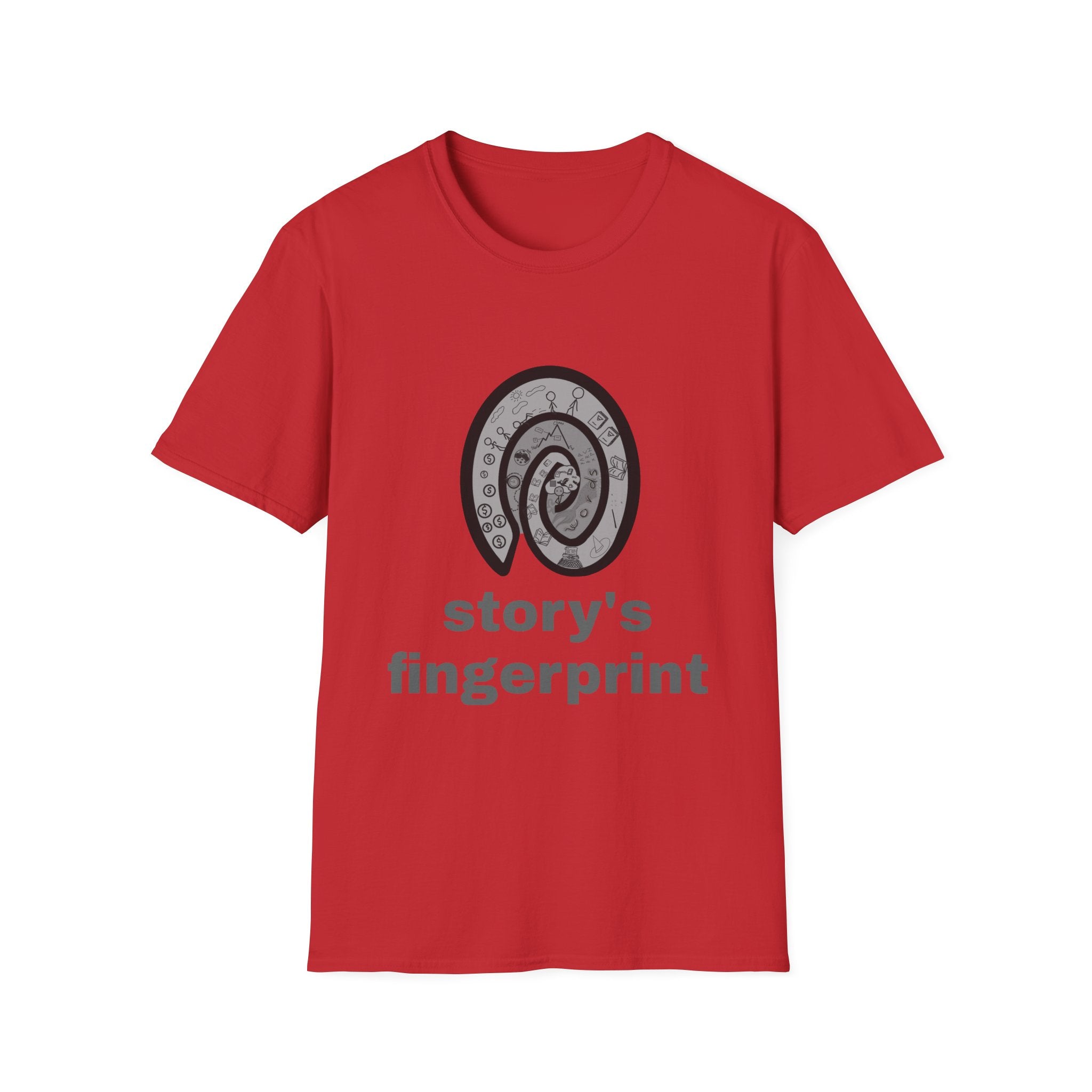 Story's Fingerprint | Multiple Color| Unisex Softstyle T-Shirt
