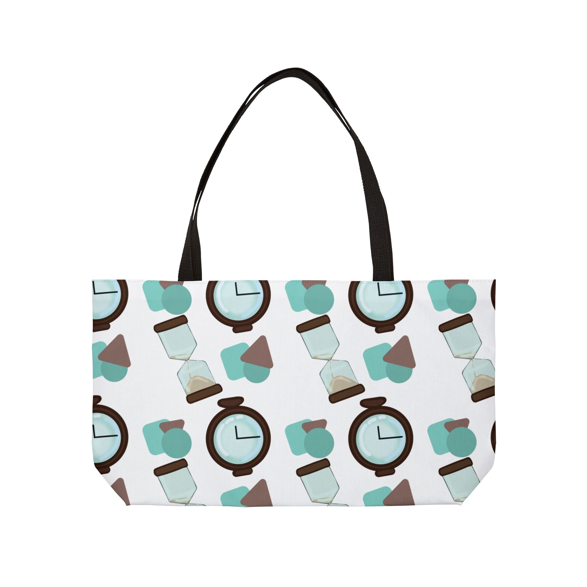 Hourglass and Pocket Watch Weekender Tote Bag