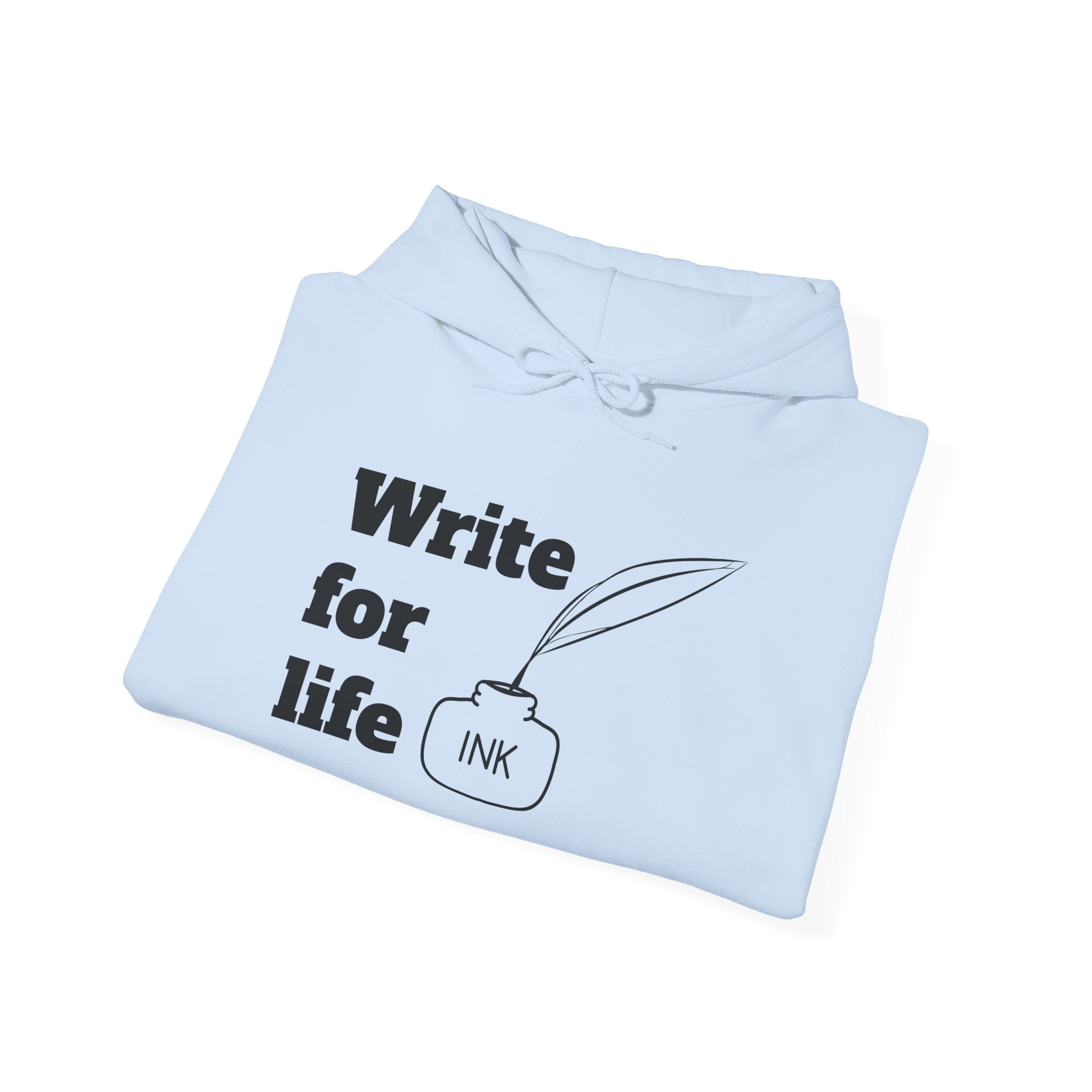 Write for life | Writer's Unisex Heavy Blend™ Hooded Sweatshirt