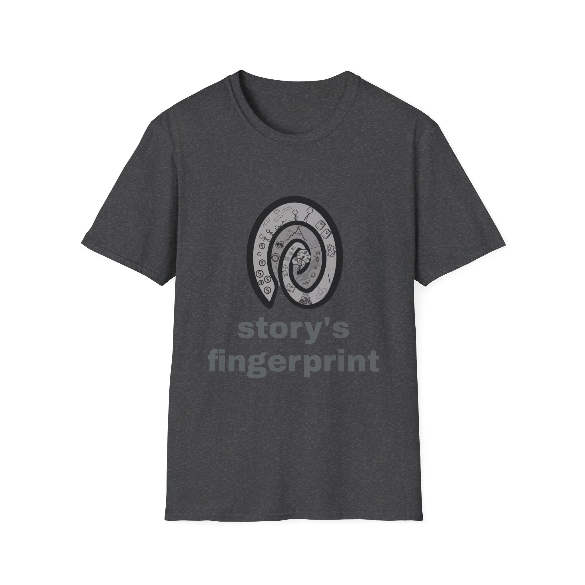 Story's Fingerprint | Multiple Color| Unisex Softstyle T-Shirt