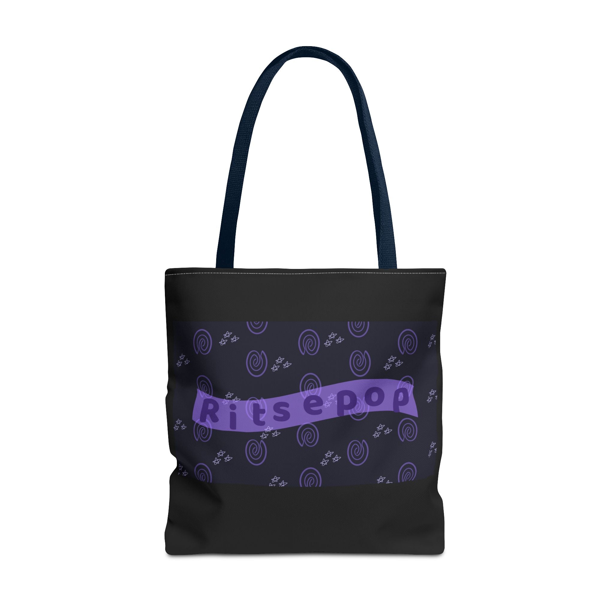 Ritsepop Fingerprint Pattern Tote Bag (AOP)