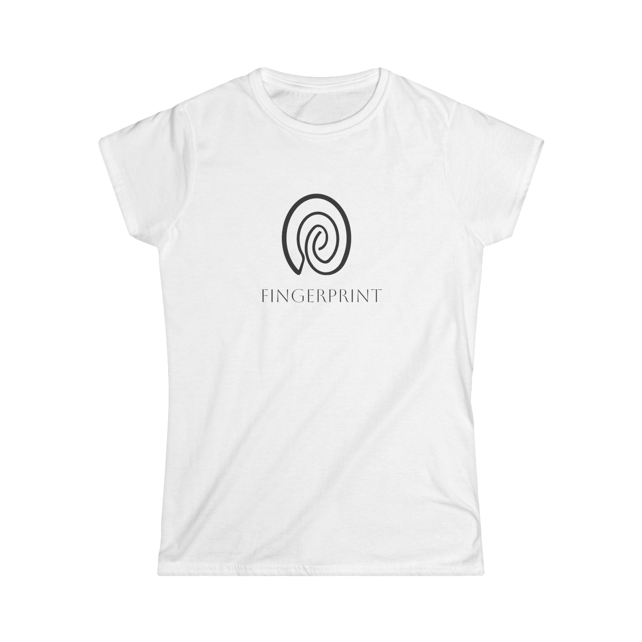 Minimalist Fingerprint Design Softstyle Shirt