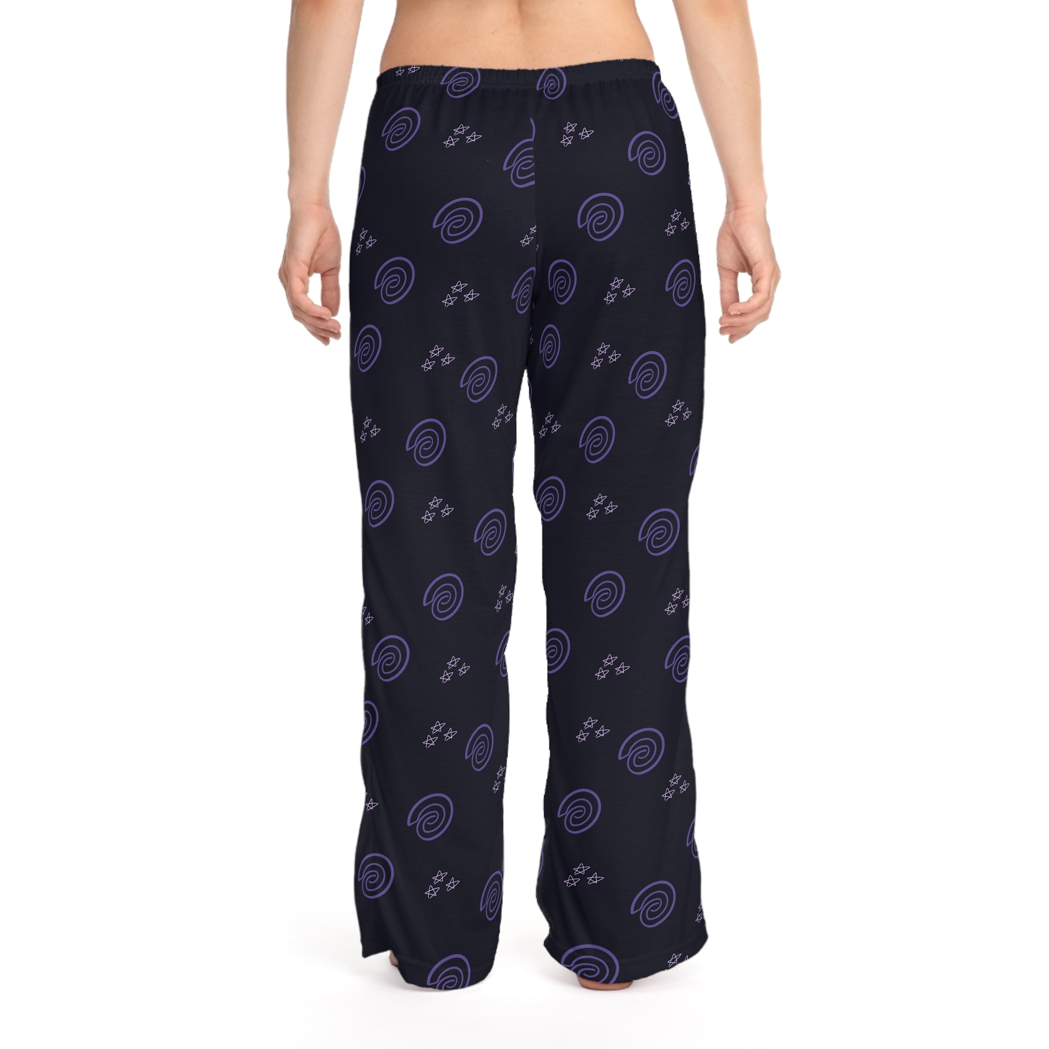 Ritsepop Fingerprint Pattern Women's Pajama Pants (AOP)