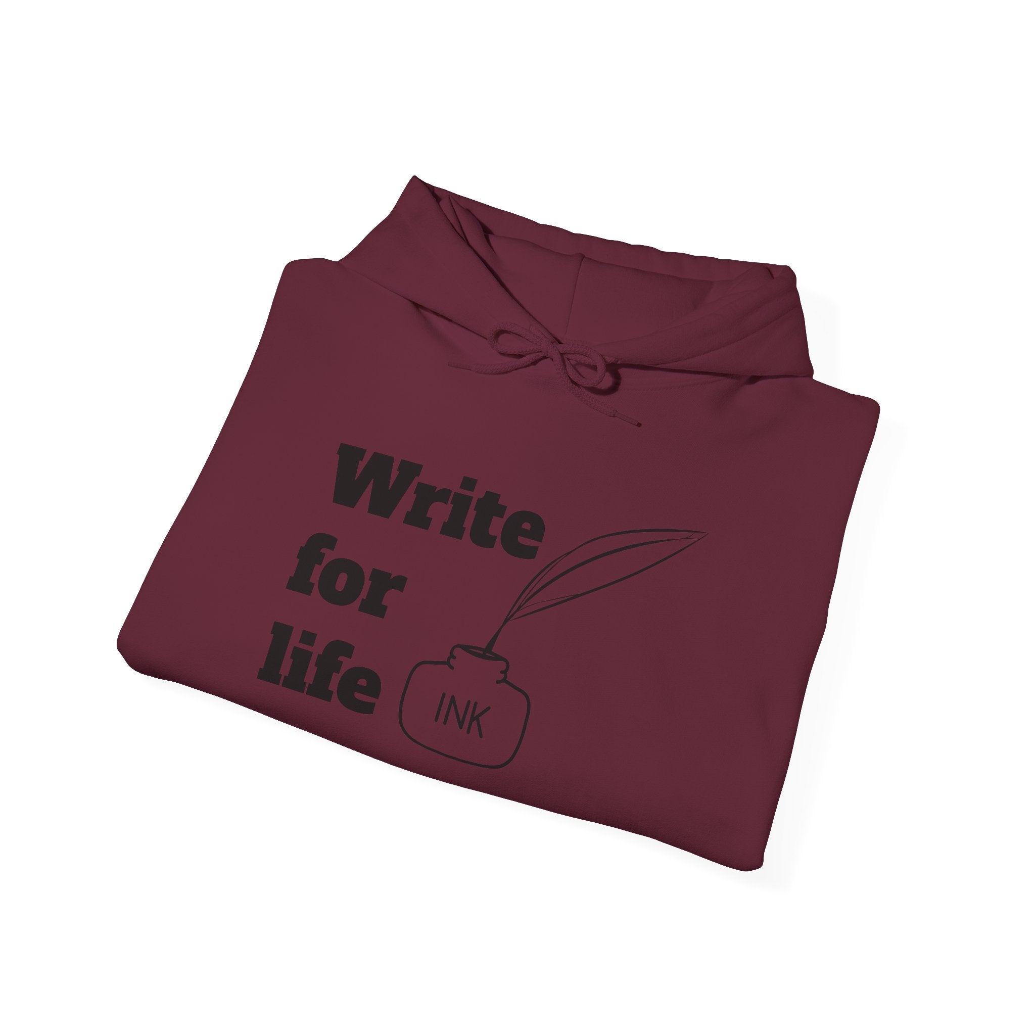 Write for life | Writer's Unisex Heavy Blend™ Hooded Sweatshirt