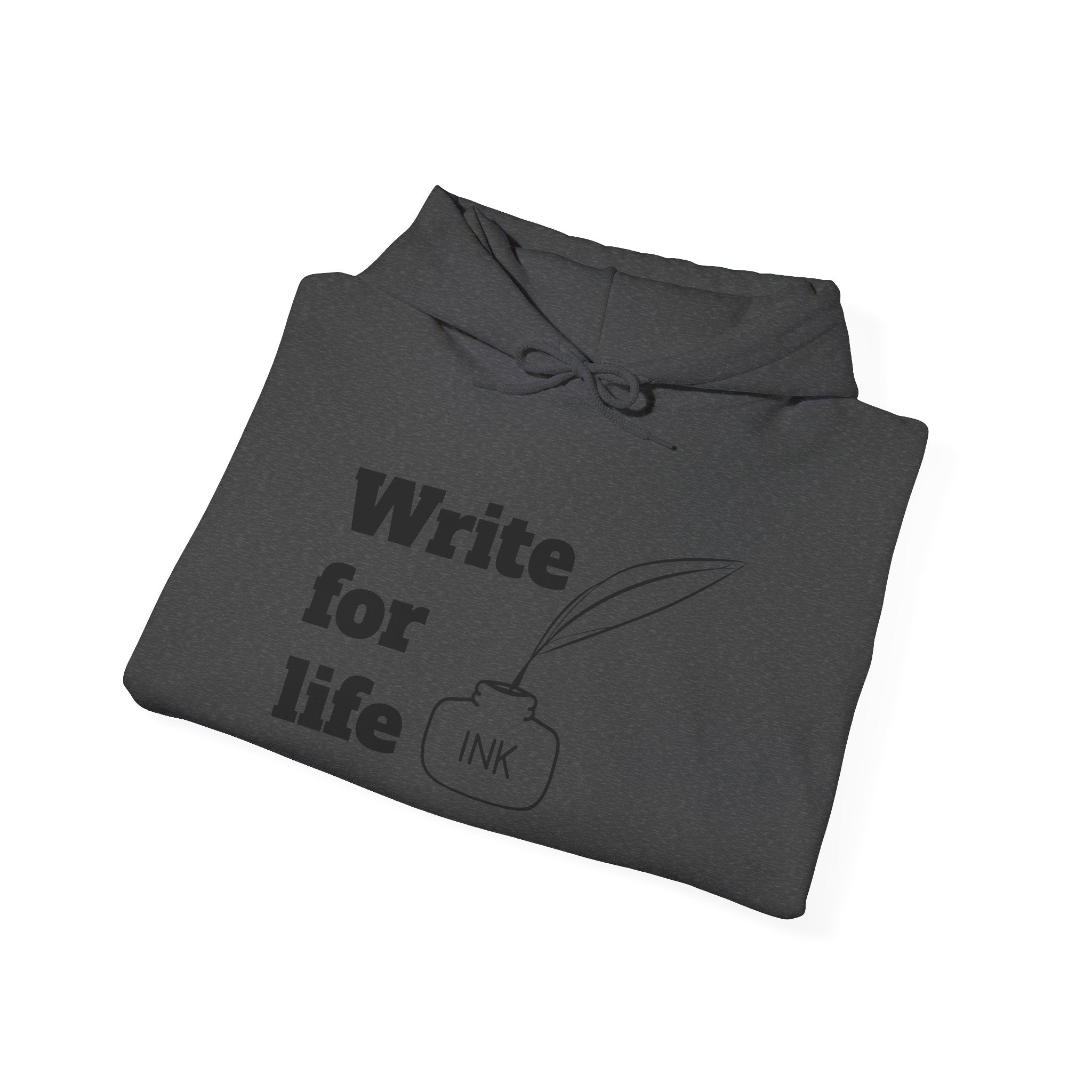 Write for life | Writer's Unisex Heavy Blend™ Hooded Sweatshirt