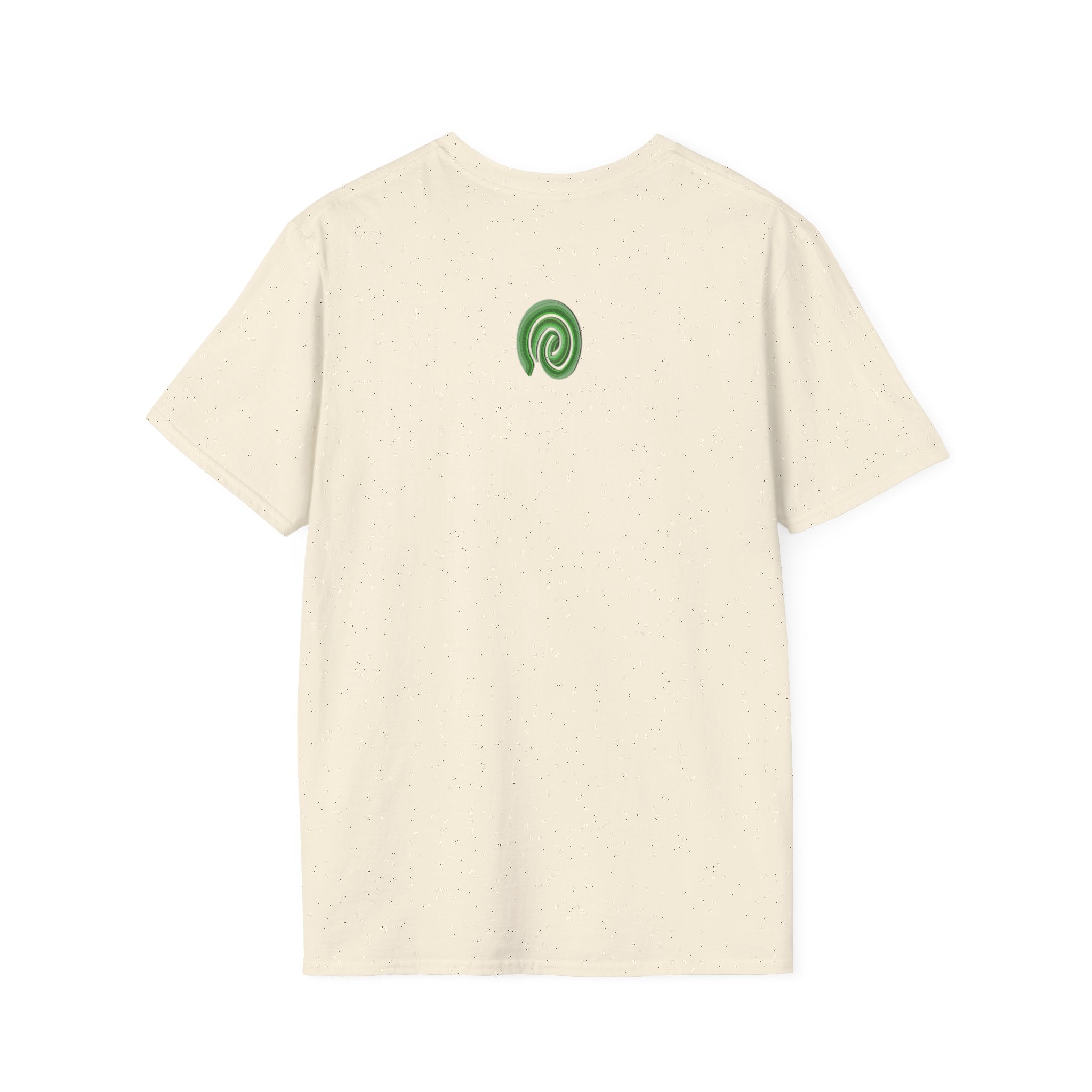 Shape Your Identity – Unisex Softstyle T-Shirt (Fingerprint Pattern, Multi-color)