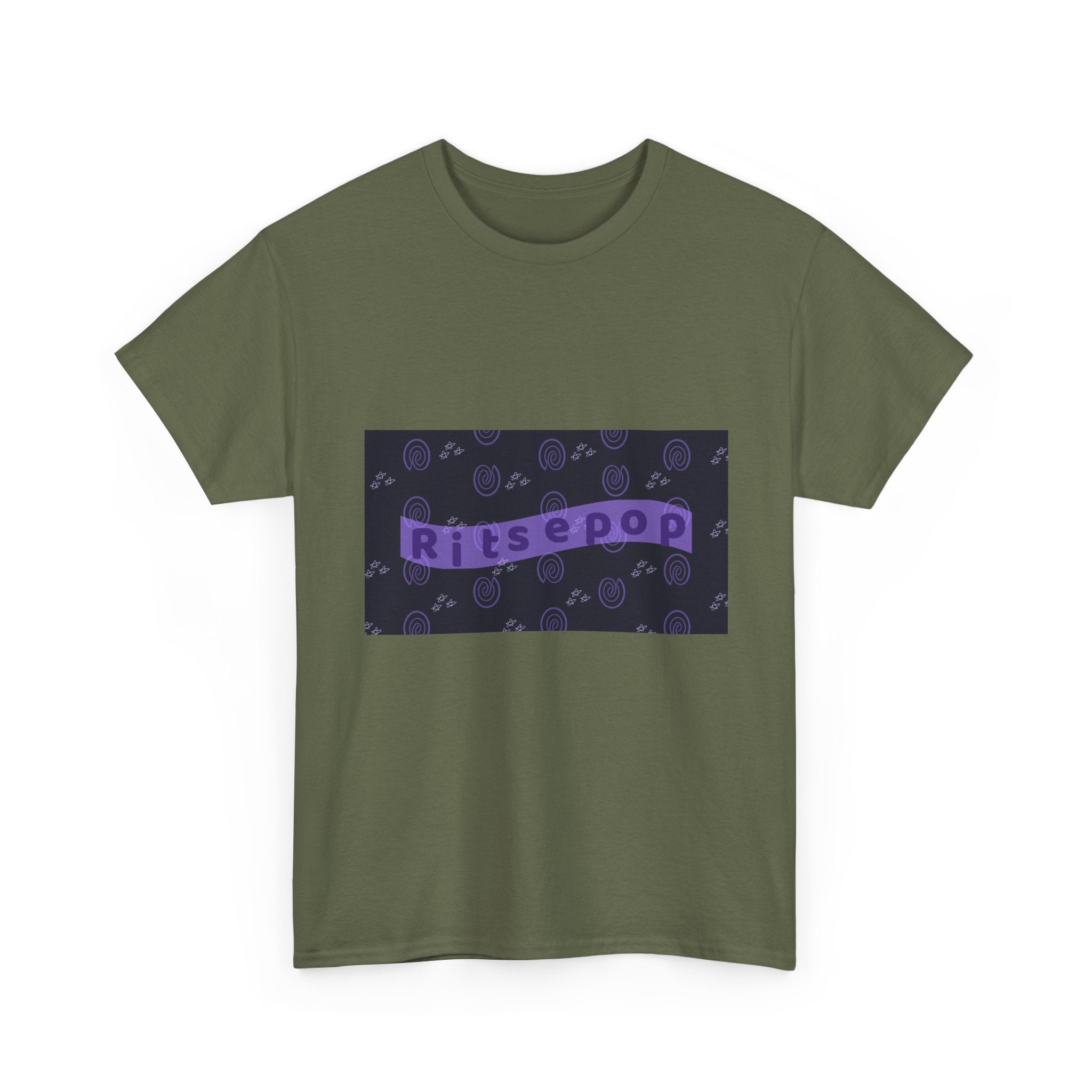 Ritsepop Fingerprint Unisex Heavy Cotton Tee