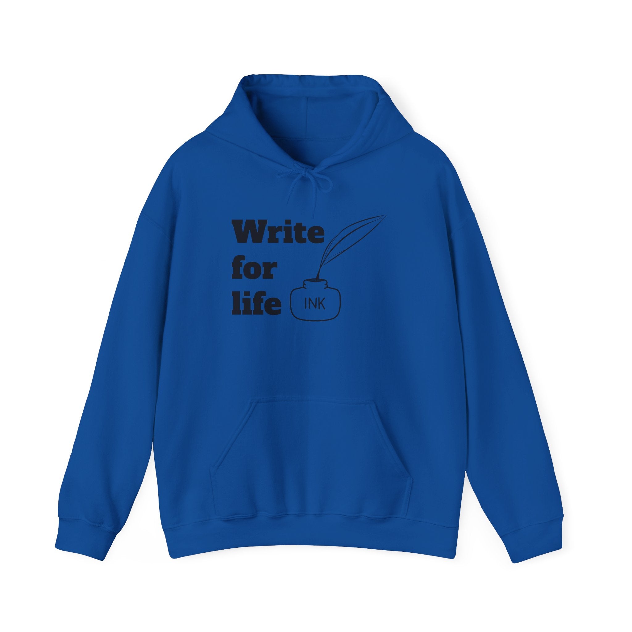 Write for life | Writer's Unisex Heavy Blend™ Hooded Sweatshirt