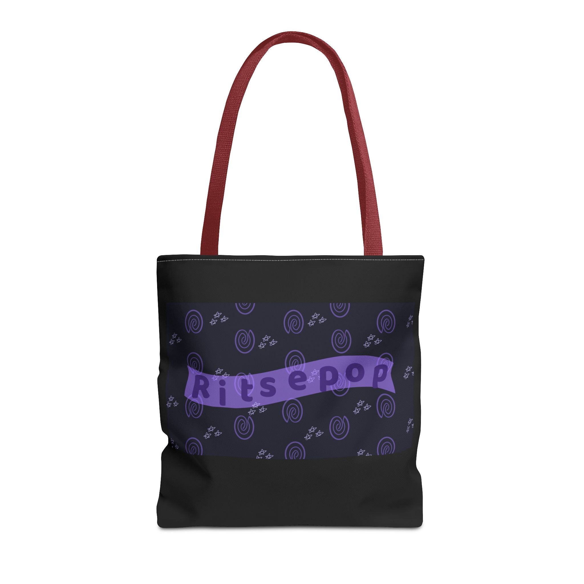 Ritsepop Fingerprint Pattern Tote Bag (AOP)