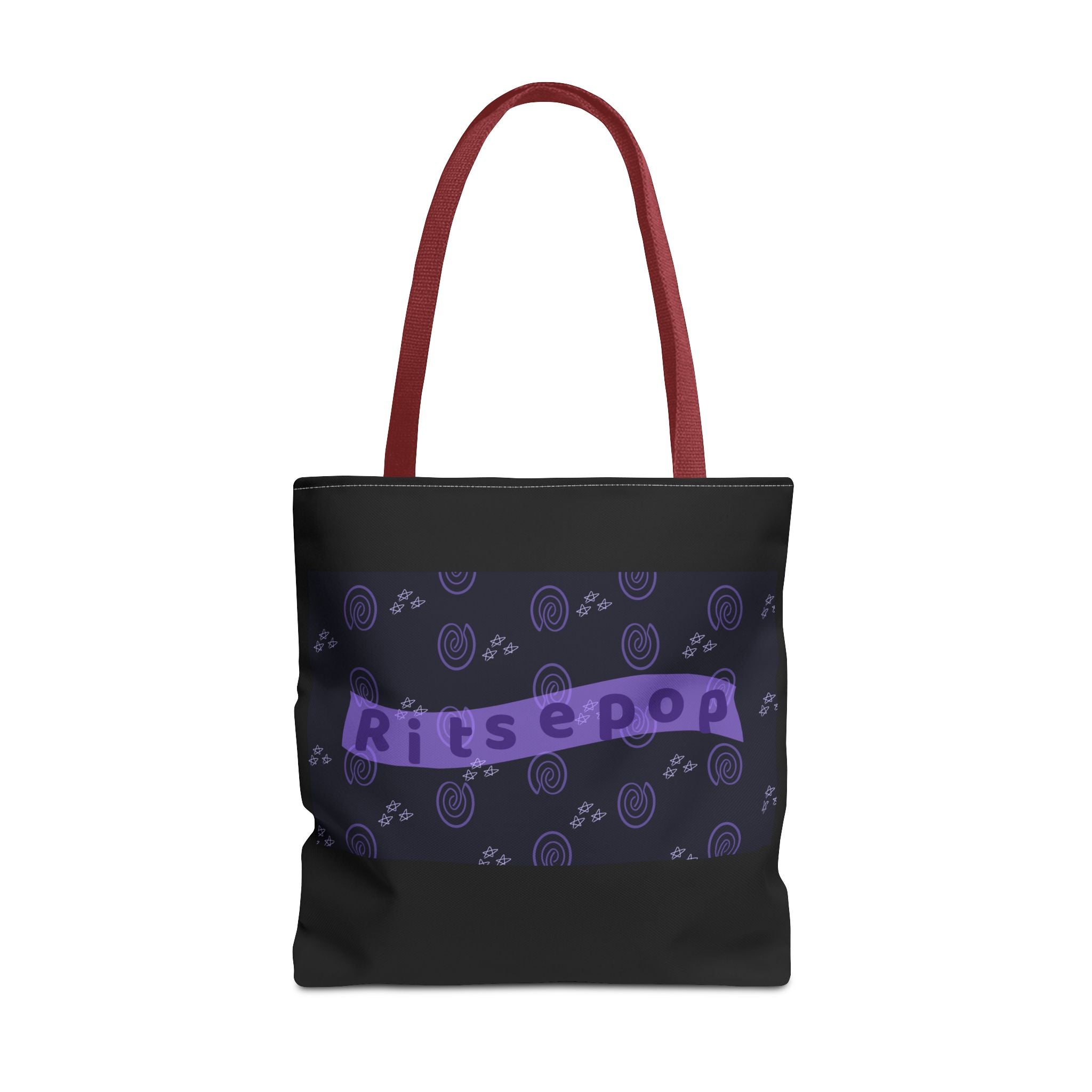 Ritsepop Fingerprint Pattern Tote Bag (AOP)