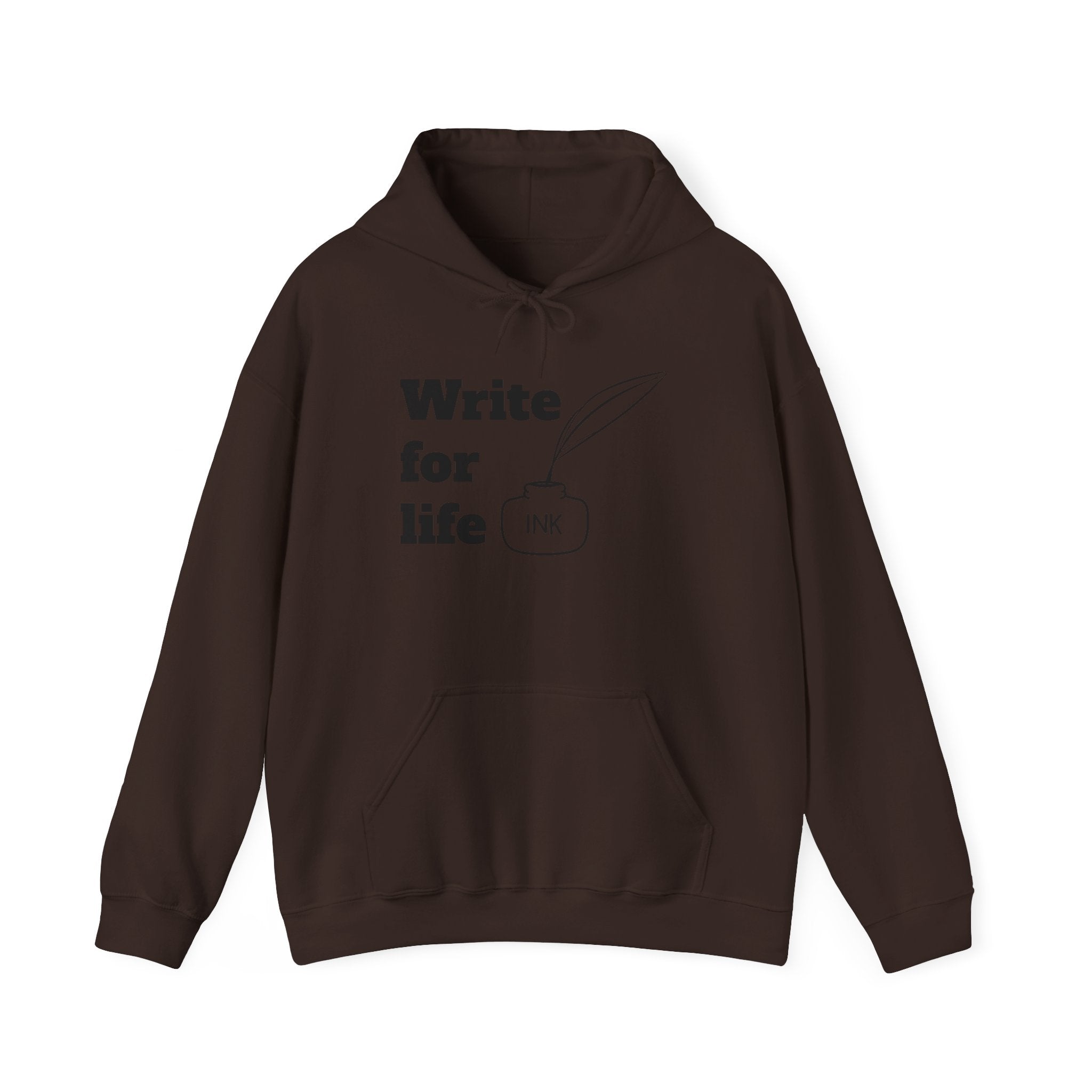 Write for life | Writer's Unisex Heavy Blend™ Hooded Sweatshirt