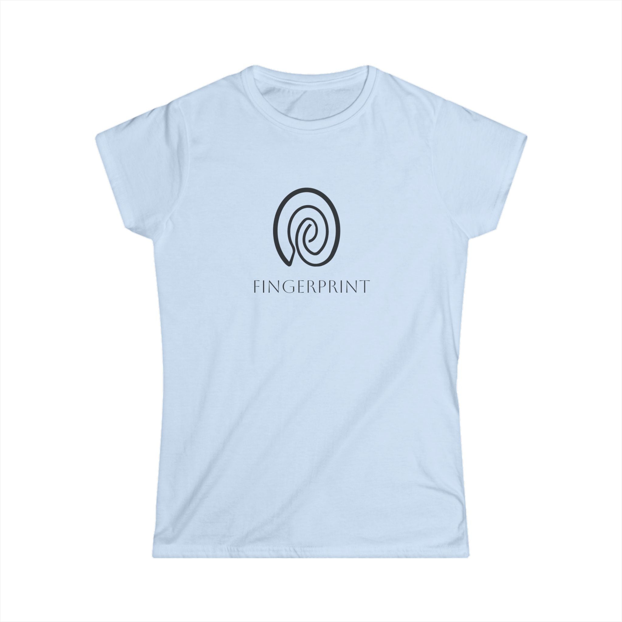 Minimalist Fingerprint Design Softstyle Shirt
