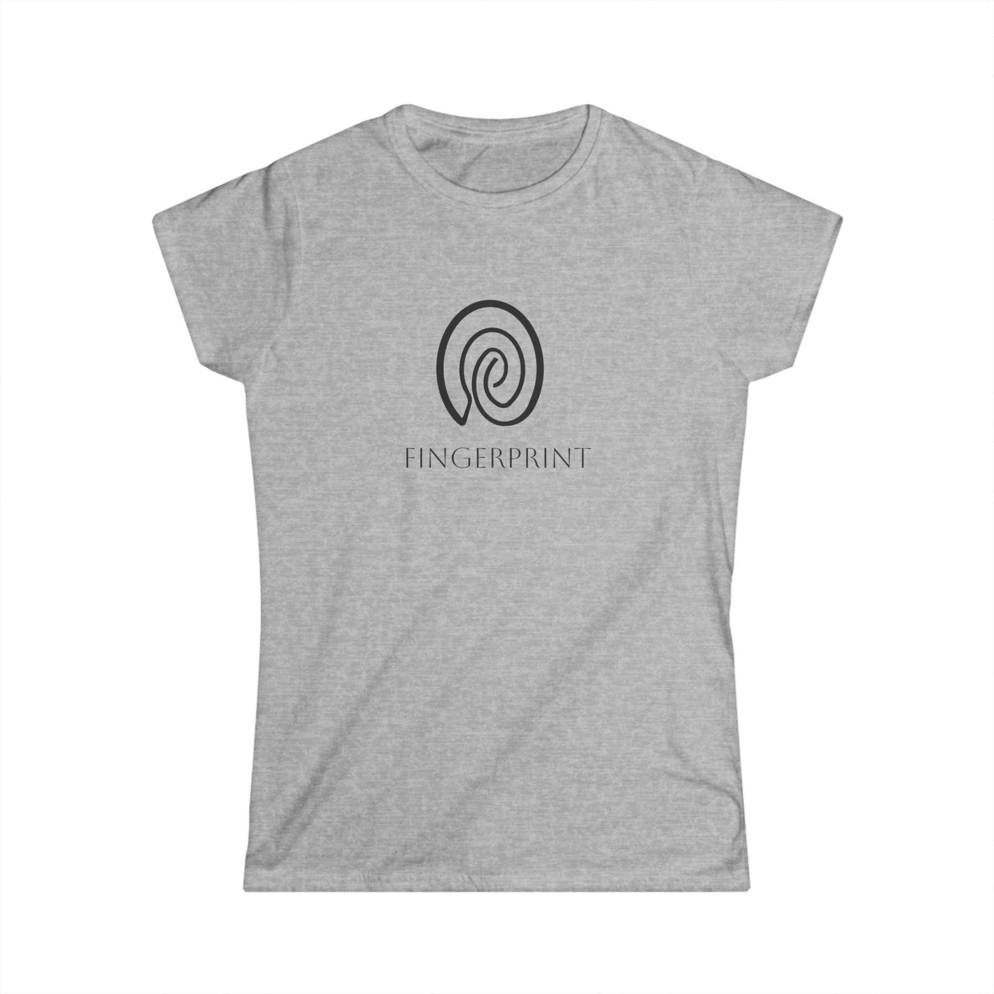 Minimalist Fingerprint Design Softstyle Shirt