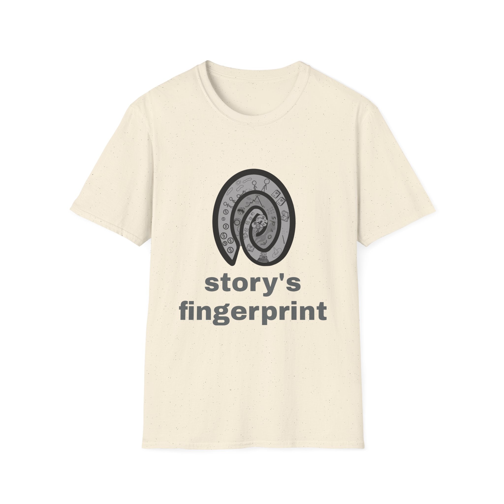 Story's Fingerprint | Multiple Color| Unisex Softstyle T-Shirt