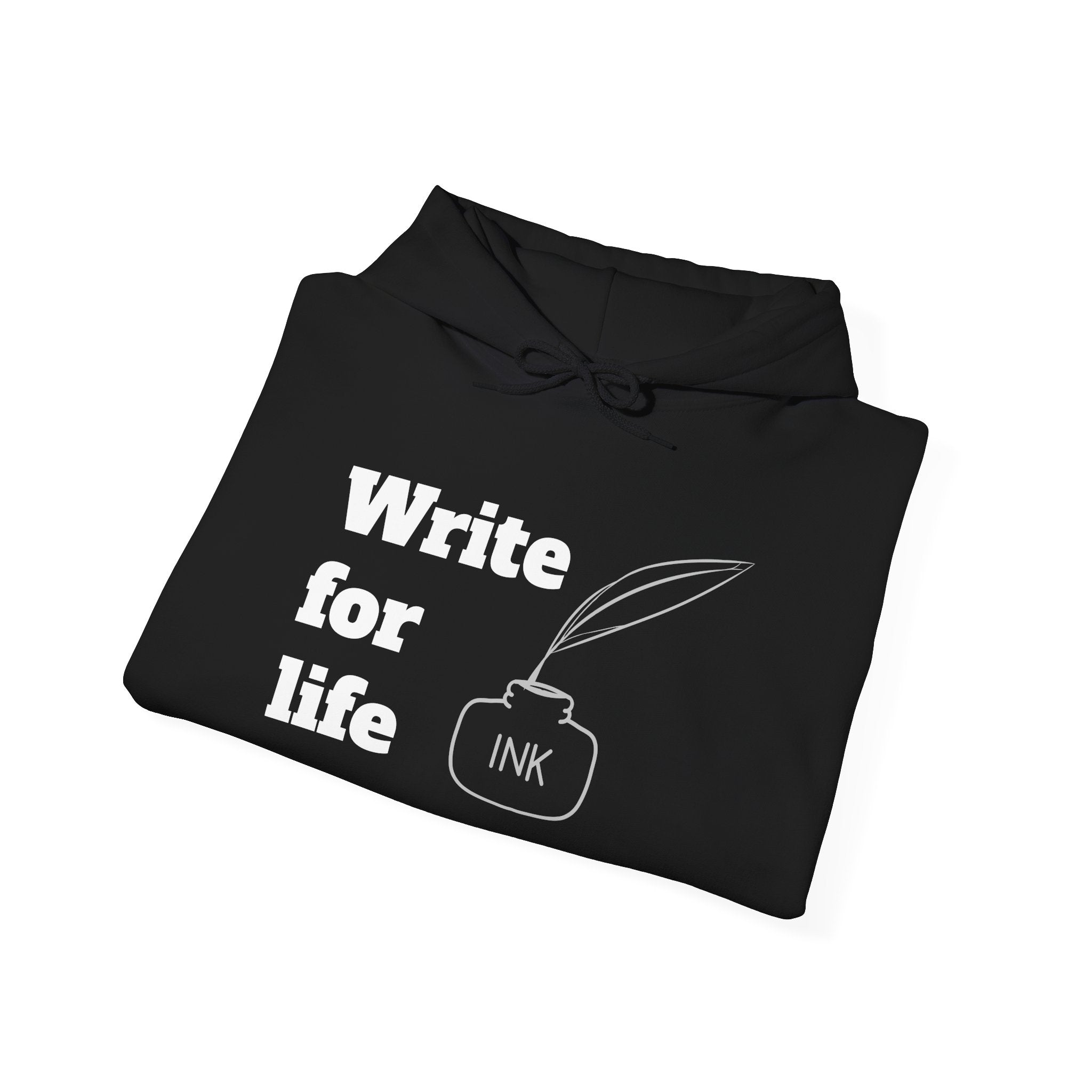 Write for life | Writer's Unisex Heavy Blend™ Hooded Sweatshirt
