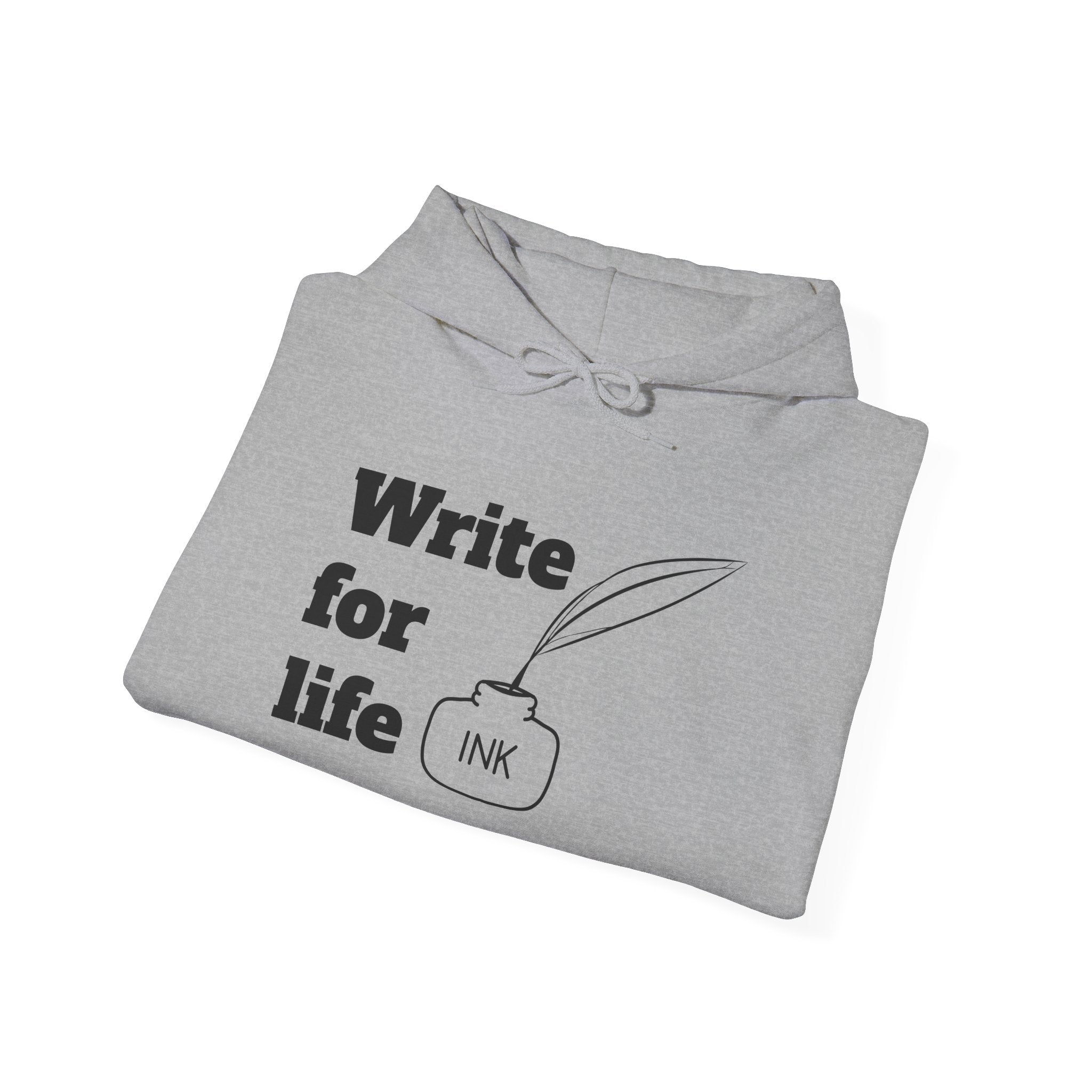 Write for life | Writer's Unisex Heavy Blend™ Hooded Sweatshirt
