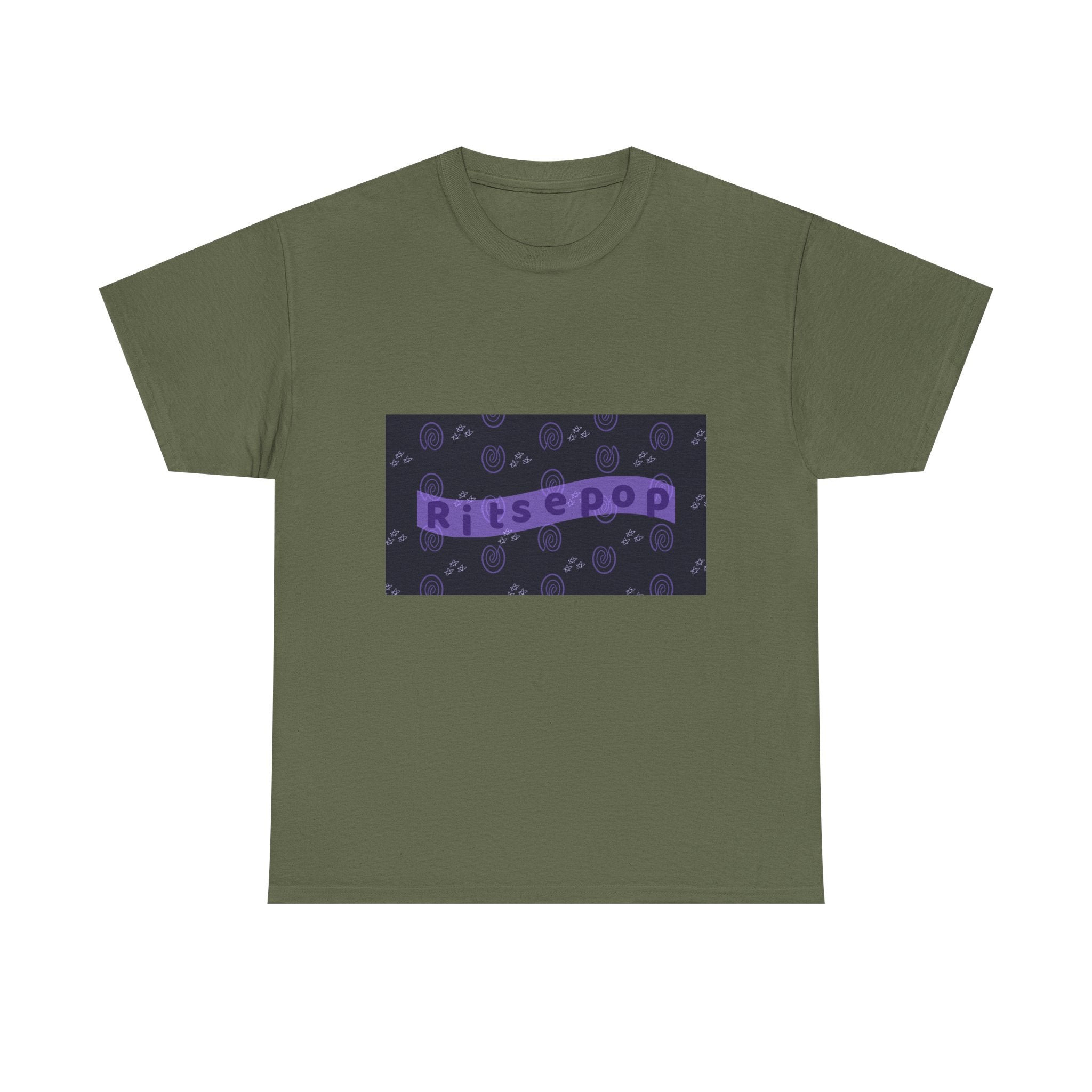 Ritsepop Fingerprint Unisex Heavy Cotton Tee