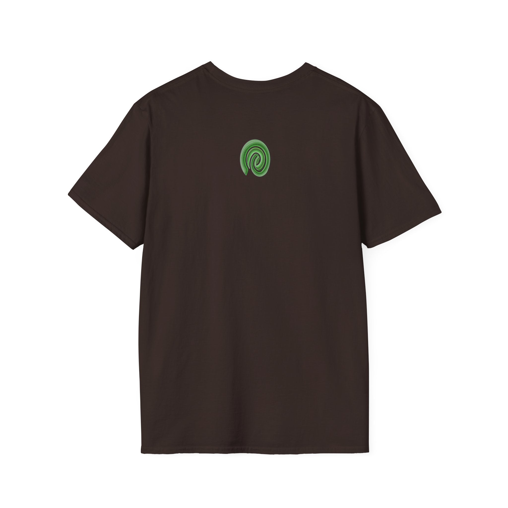 Shape Your Identity – Unisex Softstyle T-Shirt (Fingerprint Pattern, Multi-color)