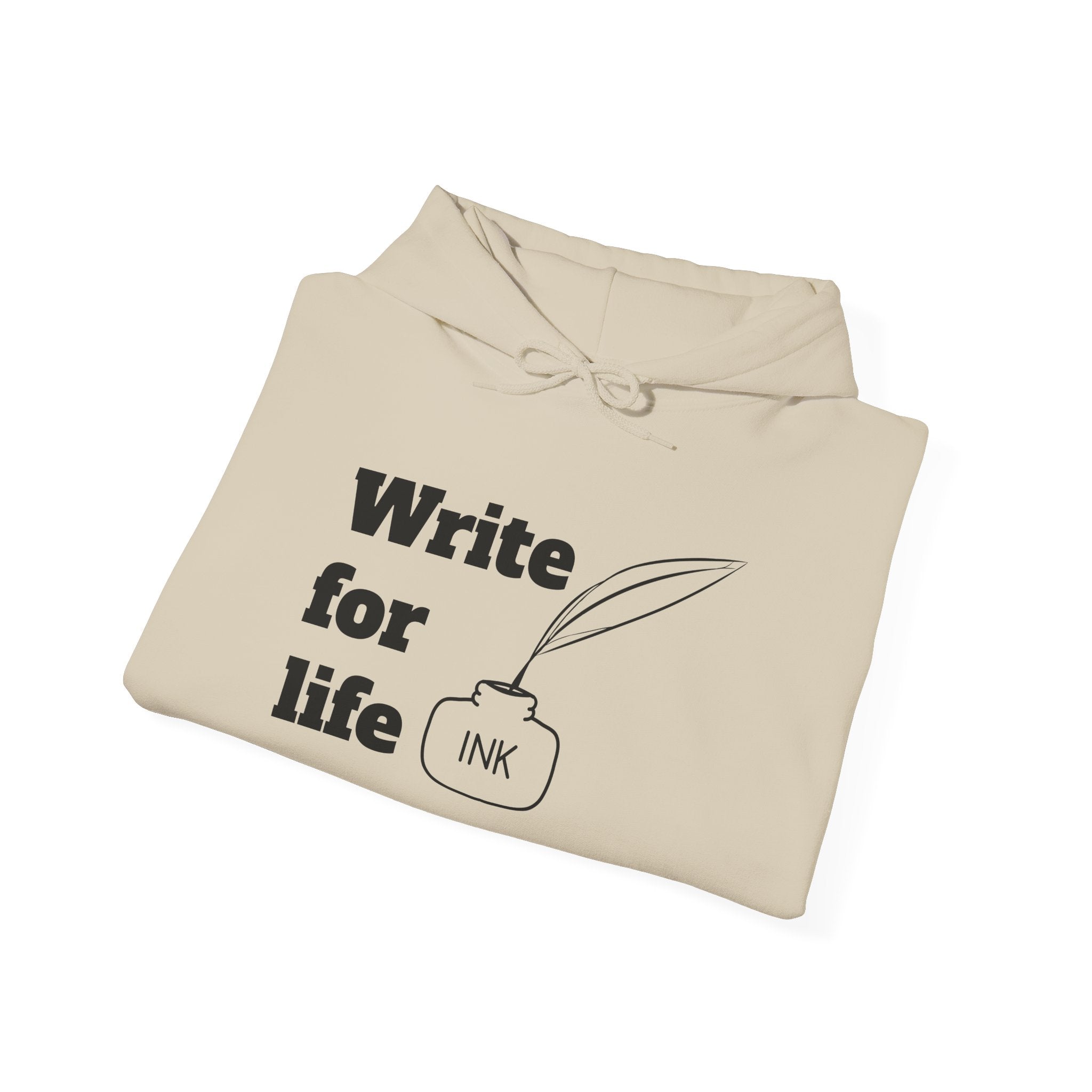 Write for life | Writer's Unisex Heavy Blend™ Hooded Sweatshirt