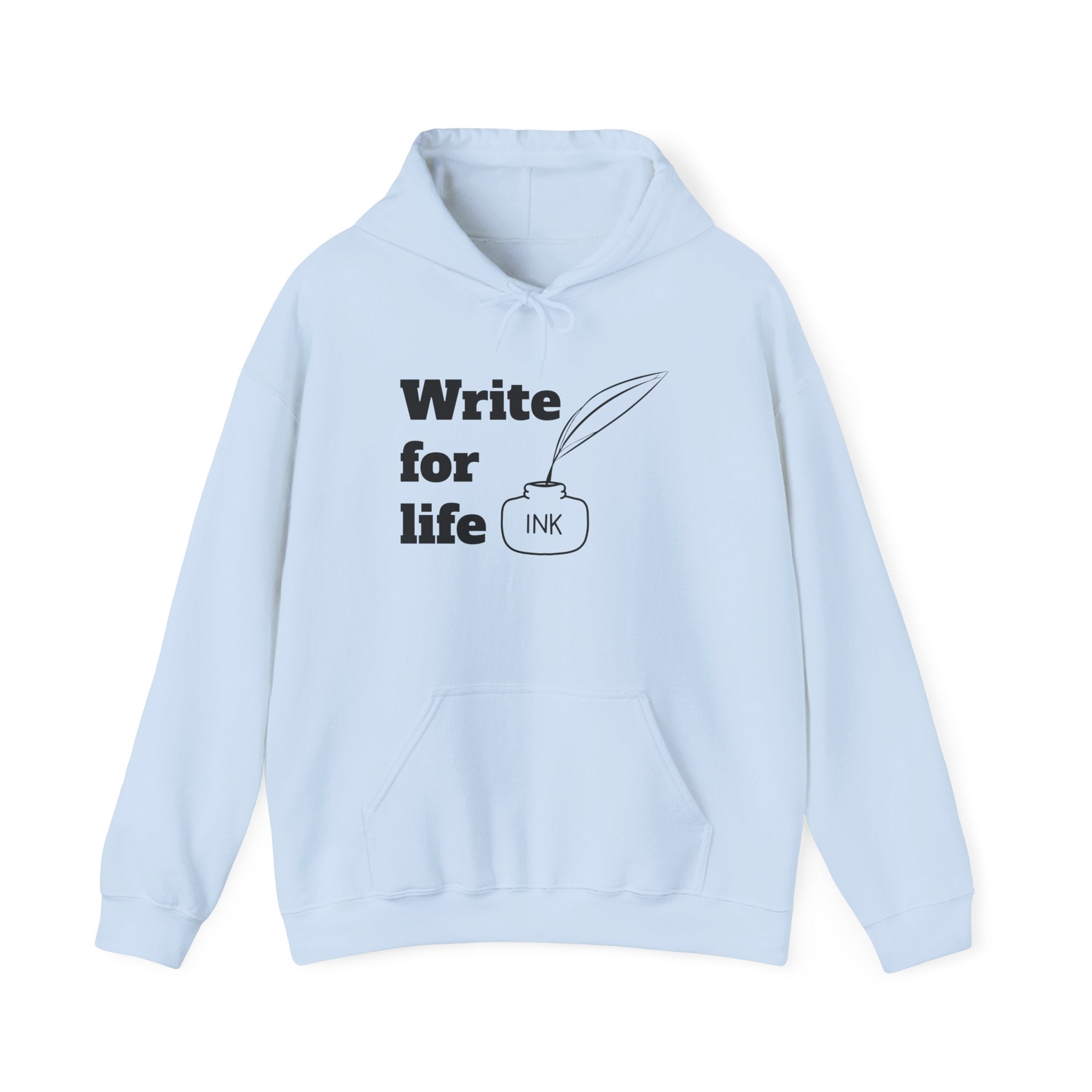 Write for life | Writer's Unisex Heavy Blend™ Hooded Sweatshirt