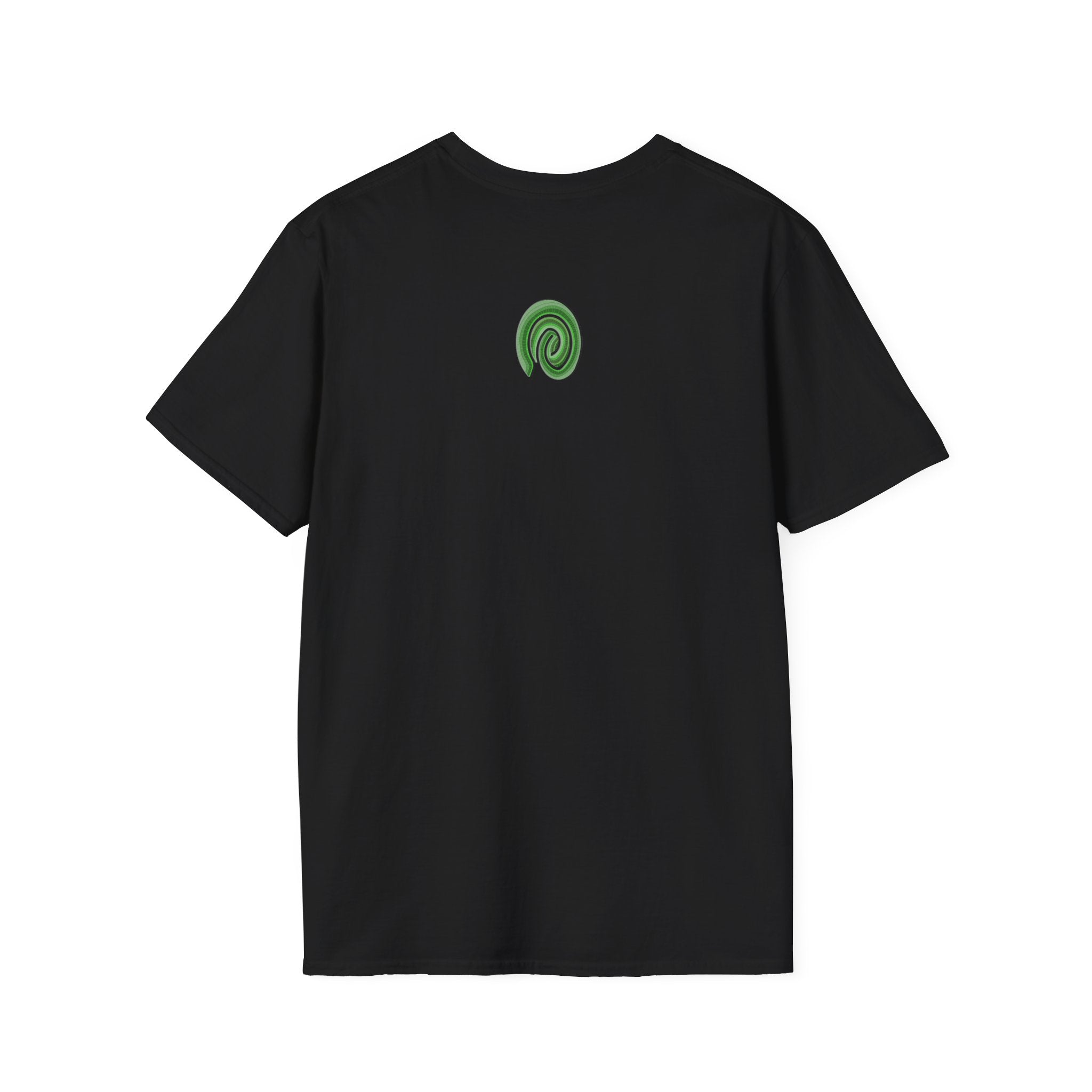 Shape Your Identity – Unisex Softstyle T-Shirt (Fingerprint Pattern, Multi-color)