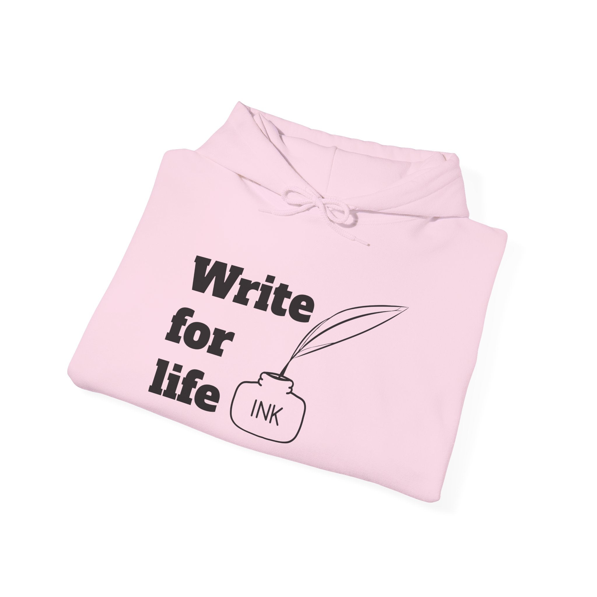 Write for life | Writer's Unisex Heavy Blend™ Hooded Sweatshirt