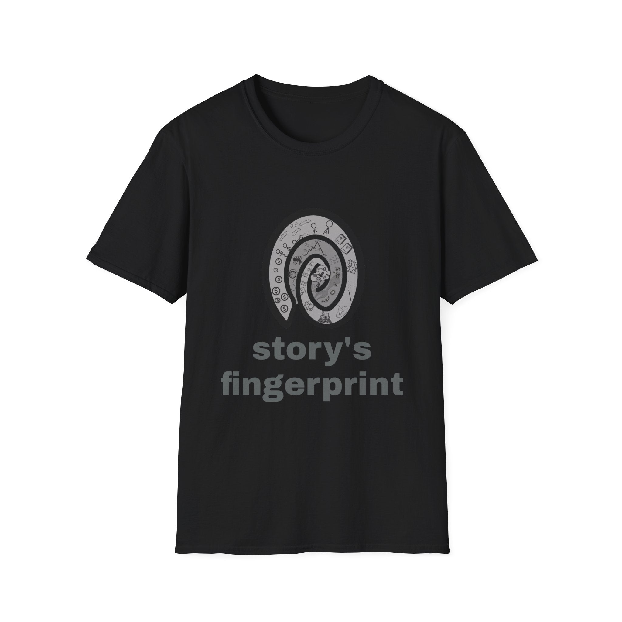 Story's Fingerprint | Multiple Color| Unisex Softstyle T-Shirt