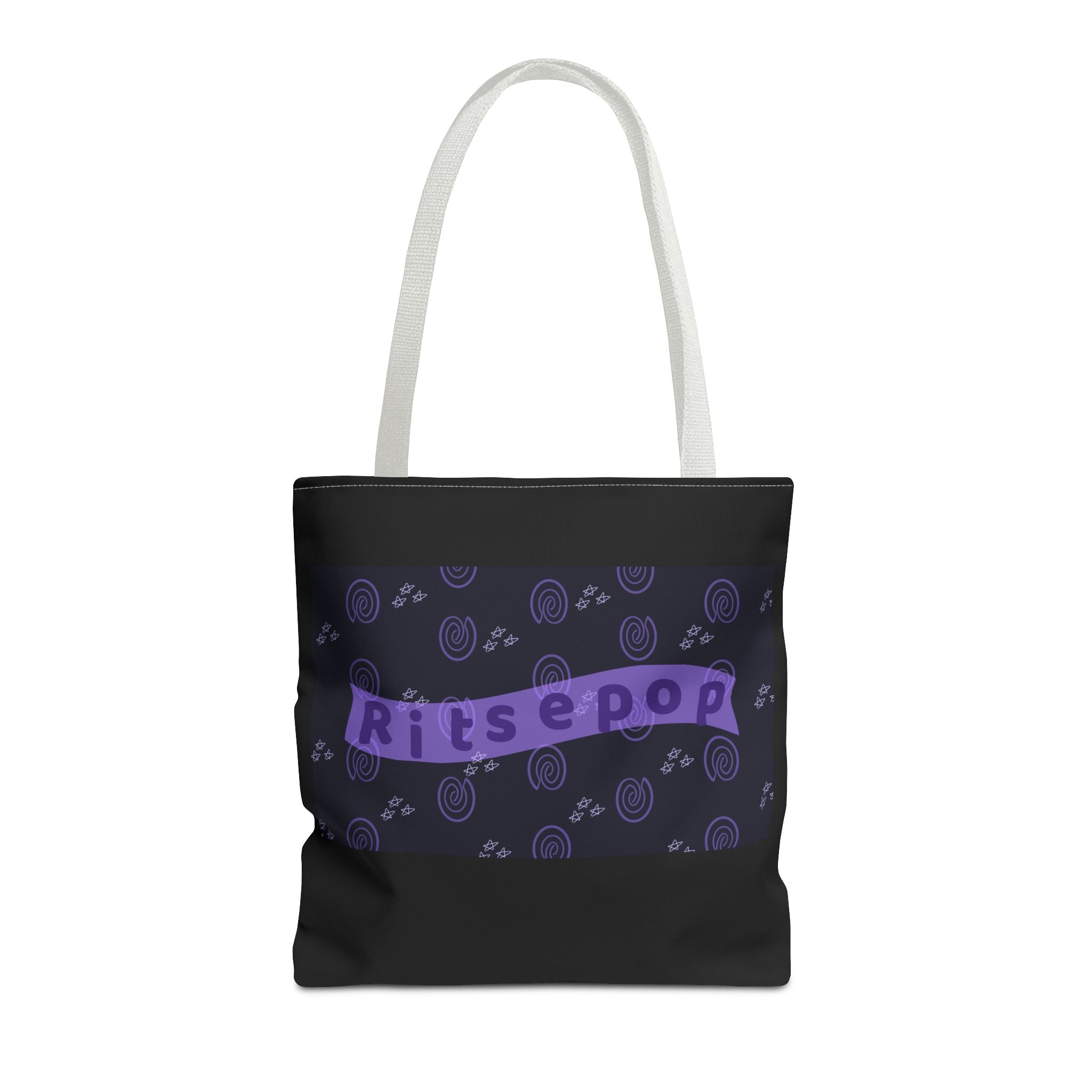 Ritsepop Fingerprint Pattern Tote Bag (AOP)