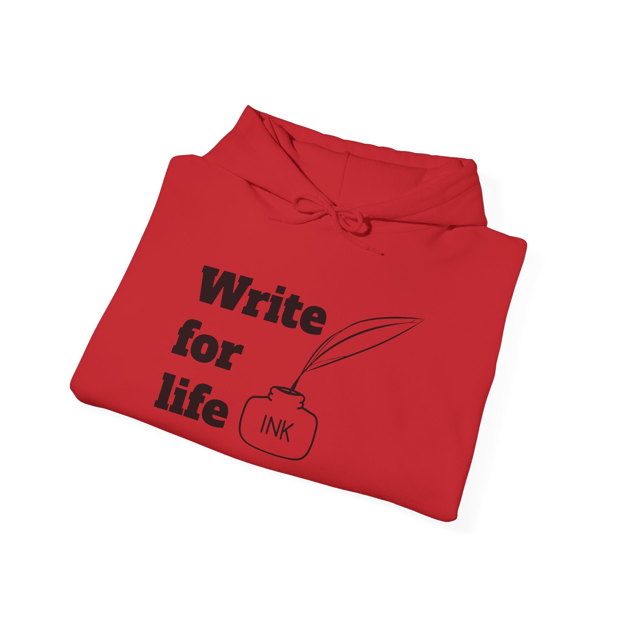 Write for life | Writer's Unisex Heavy Blend™ Hooded Sweatshirt