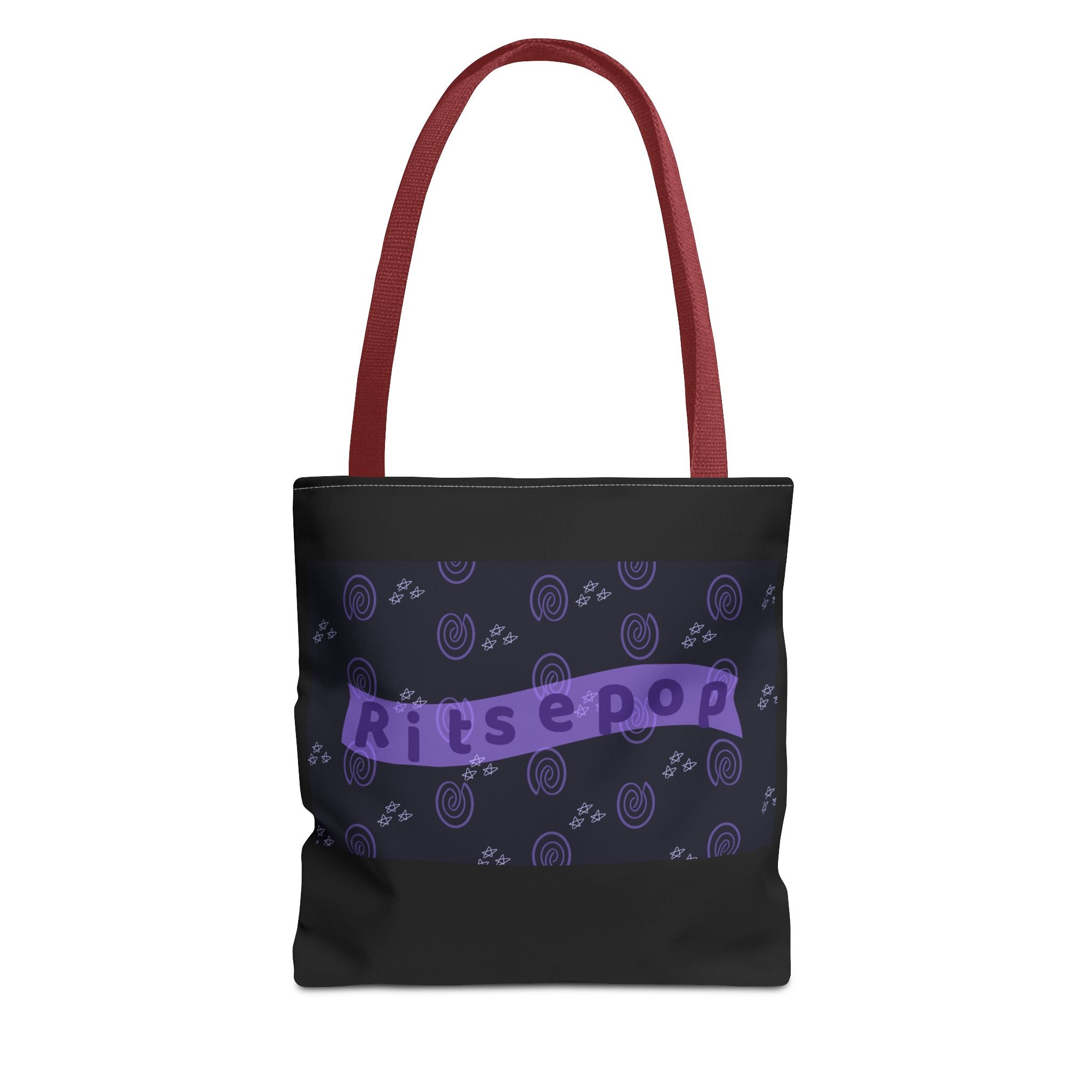 Ritsepop Fingerprint Pattern Tote Bag (AOP)