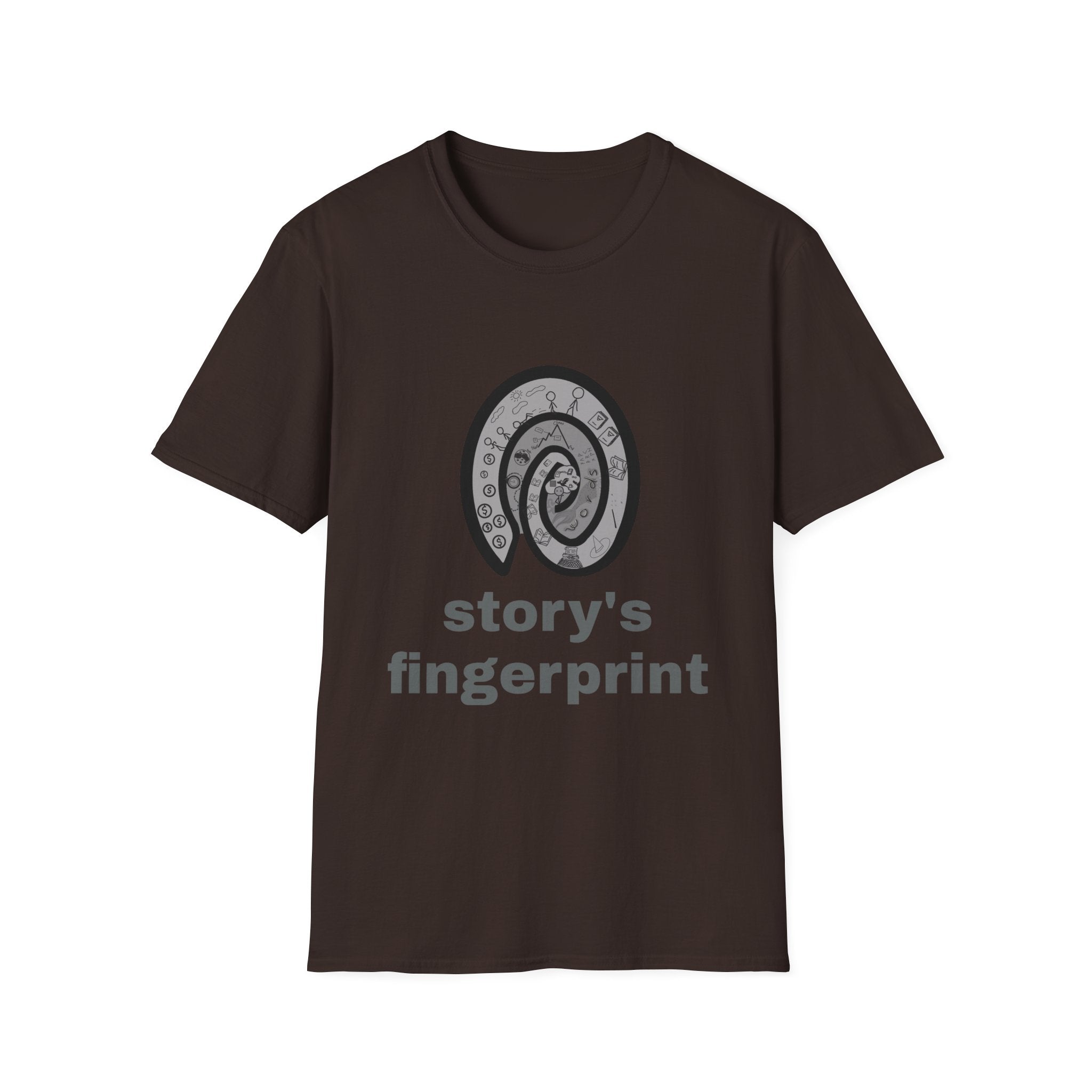 Story's Fingerprint | Multiple Color| Unisex Softstyle T-Shirt
