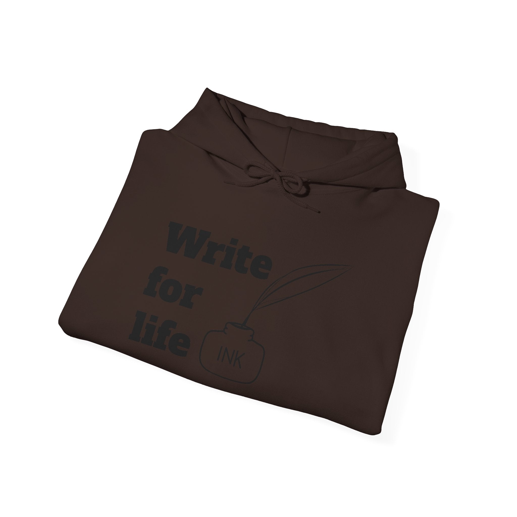 Write for life | Writer's Unisex Heavy Blend™ Hooded Sweatshirt