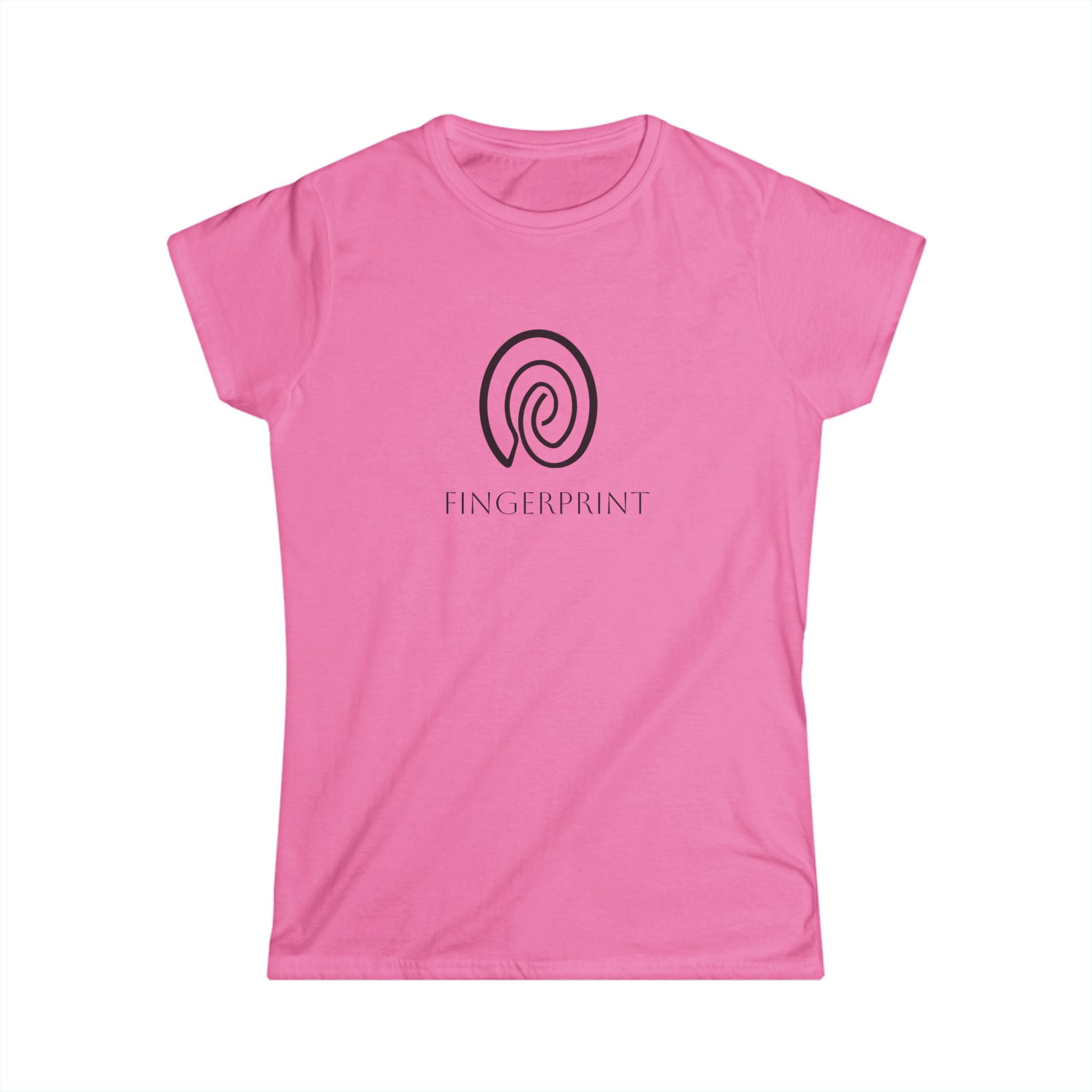 Minimalist Fingerprint Design Softstyle Shirt