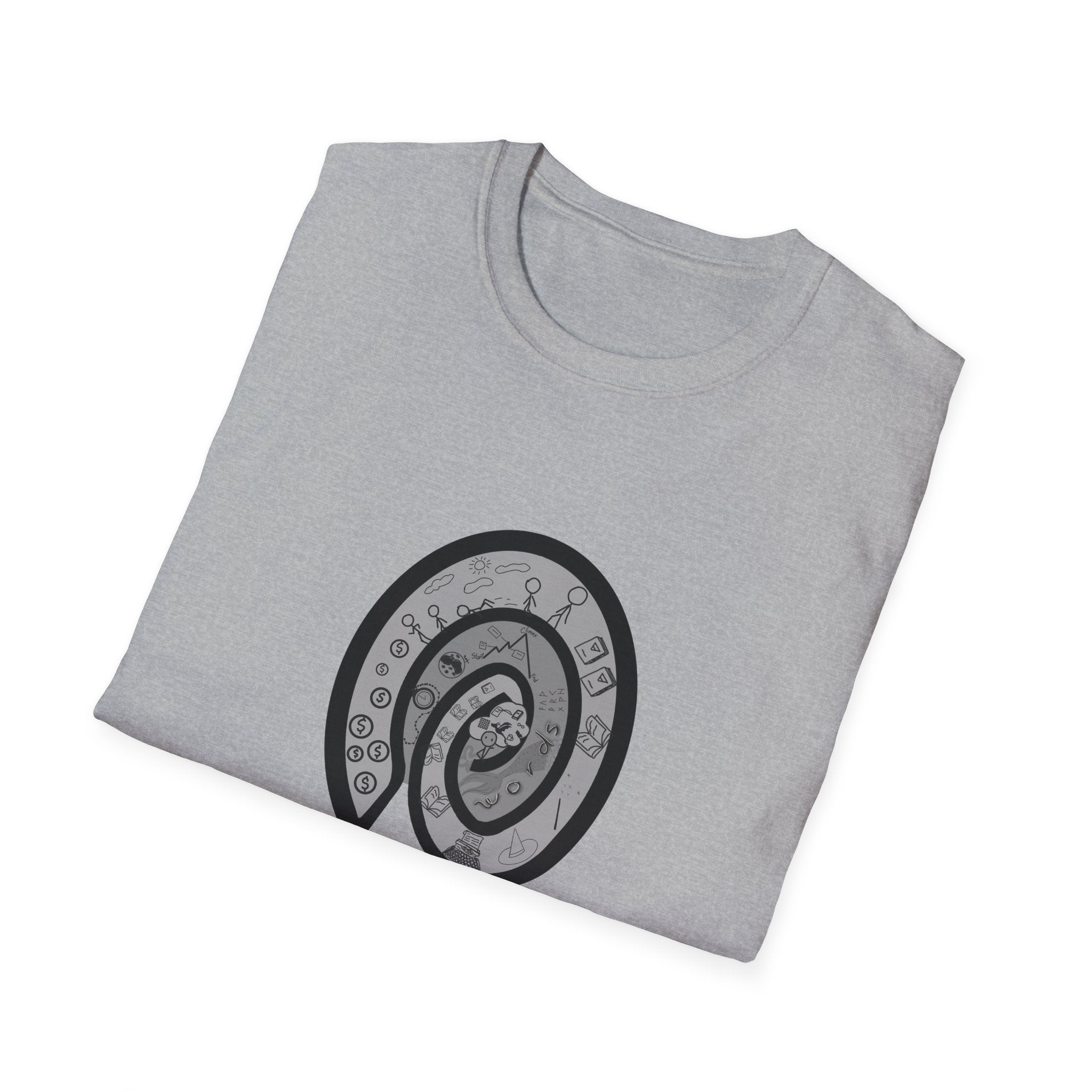 Story's Fingerprint | Multiple Color| Unisex Softstyle T-Shirt