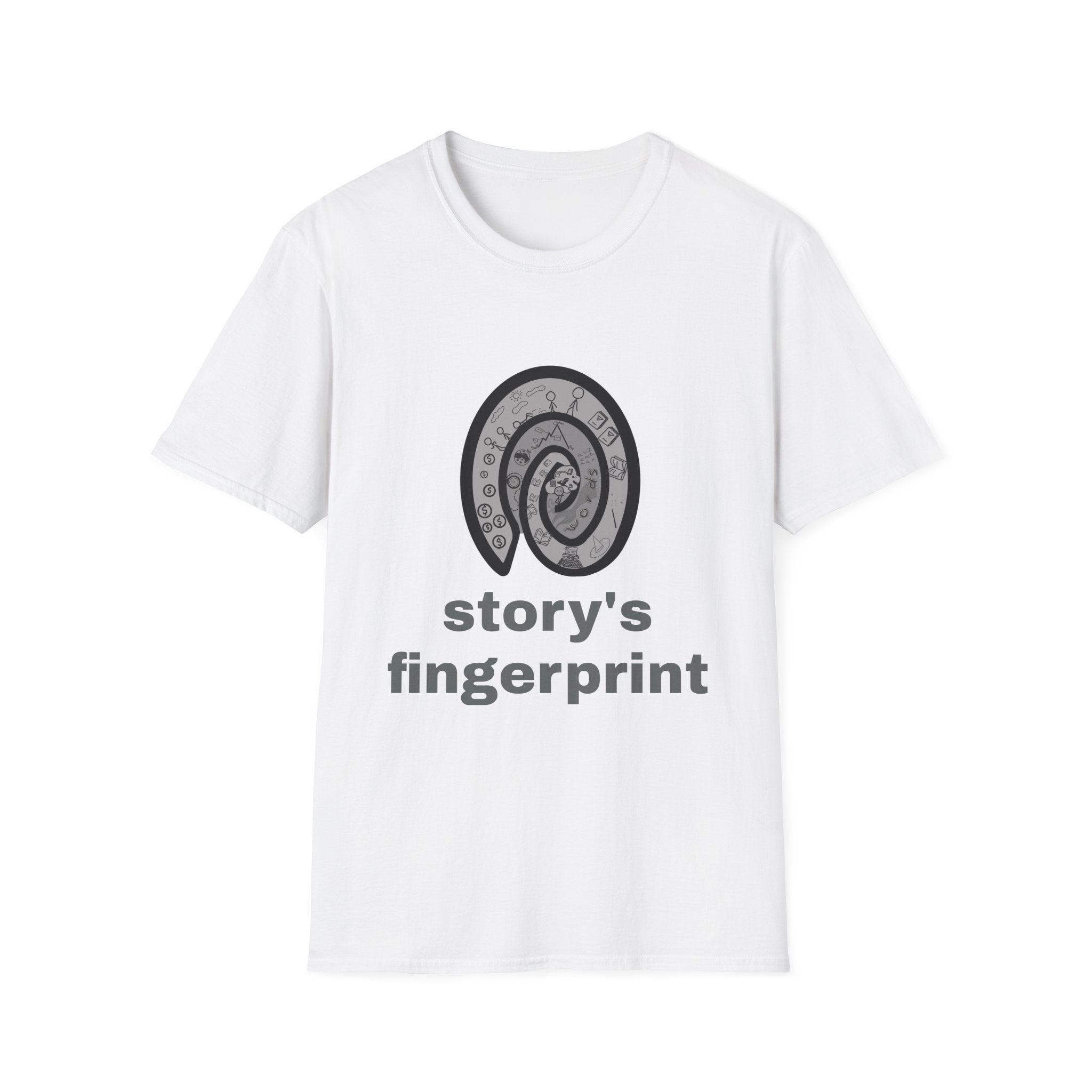 Story's Fingerprint | Multiple Color| Unisex Softstyle T-Shirt