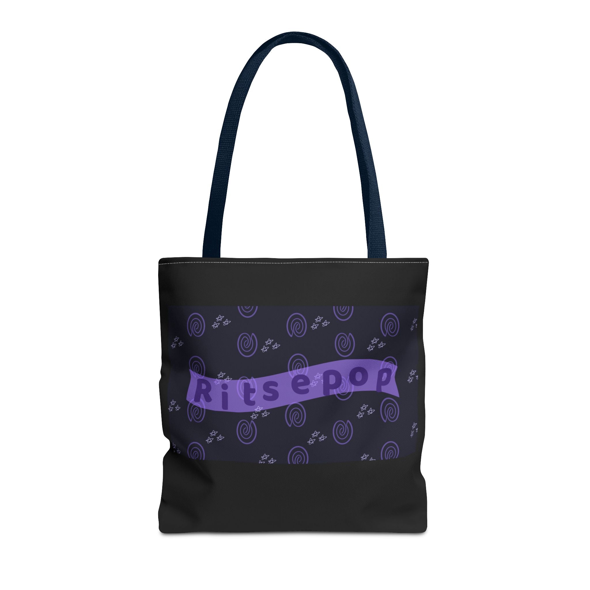 Ritsepop Fingerprint Pattern Tote Bag (AOP)