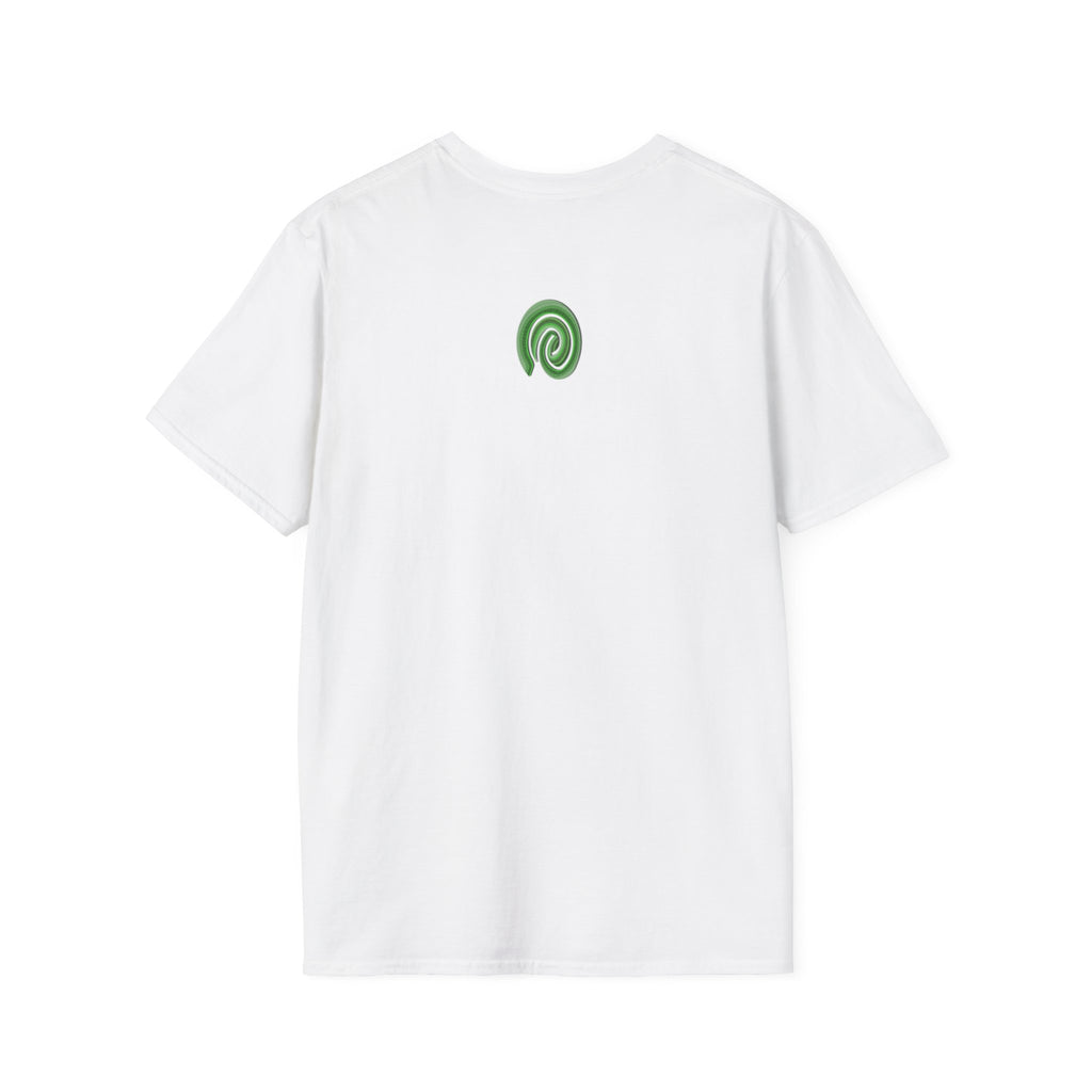 Shape Your Identity – Unisex Softstyle T-Shirt (Fingerprint Pattern, Multi-color)