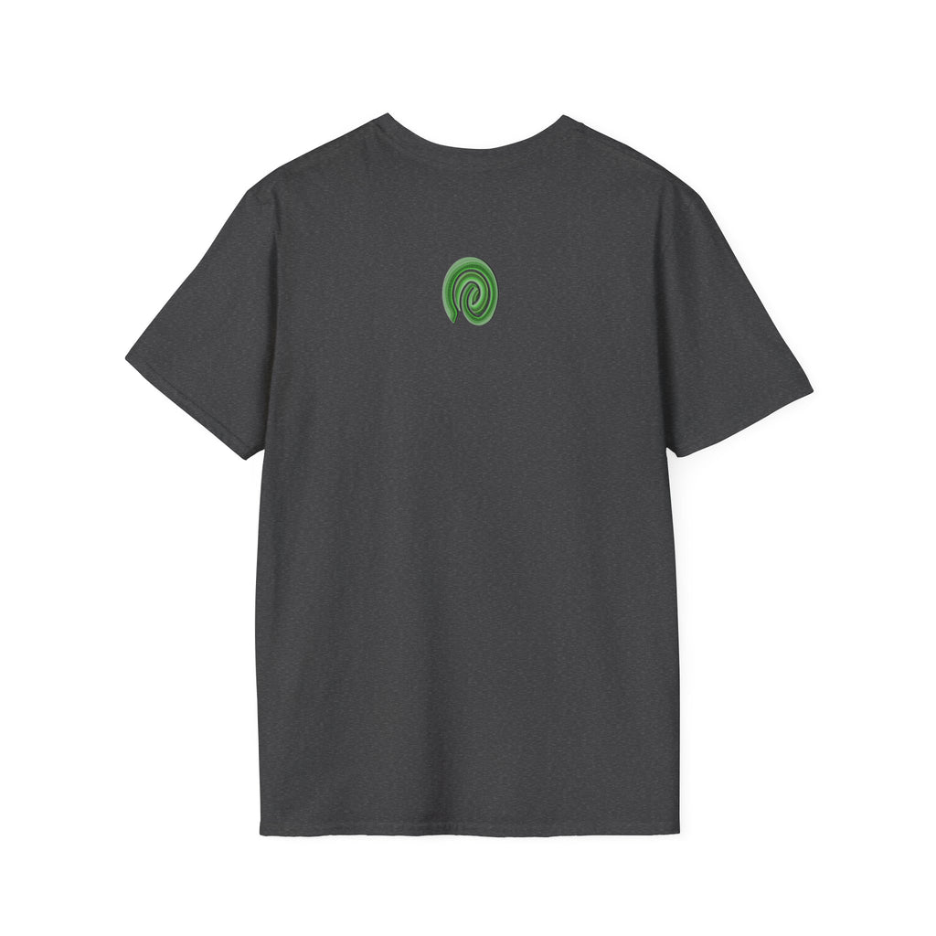Shape Your Identity – Unisex Softstyle T-Shirt (Fingerprint Pattern, Multi-color)
