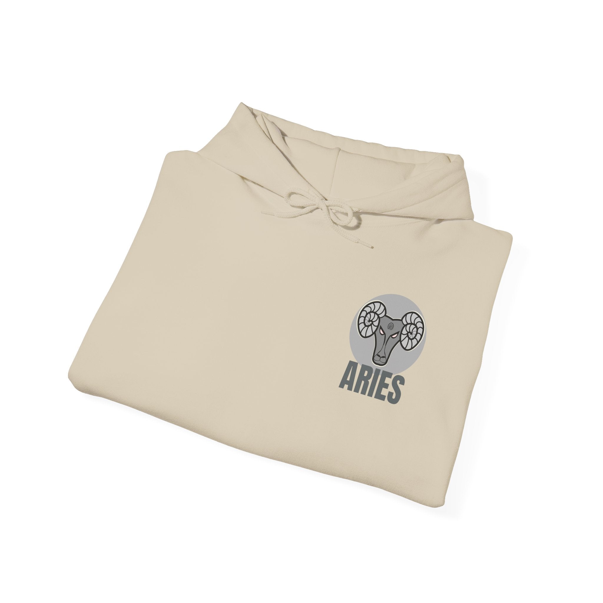 Aries Constellation Hoodie — Zodiac Ram Graphic Sweatshirt