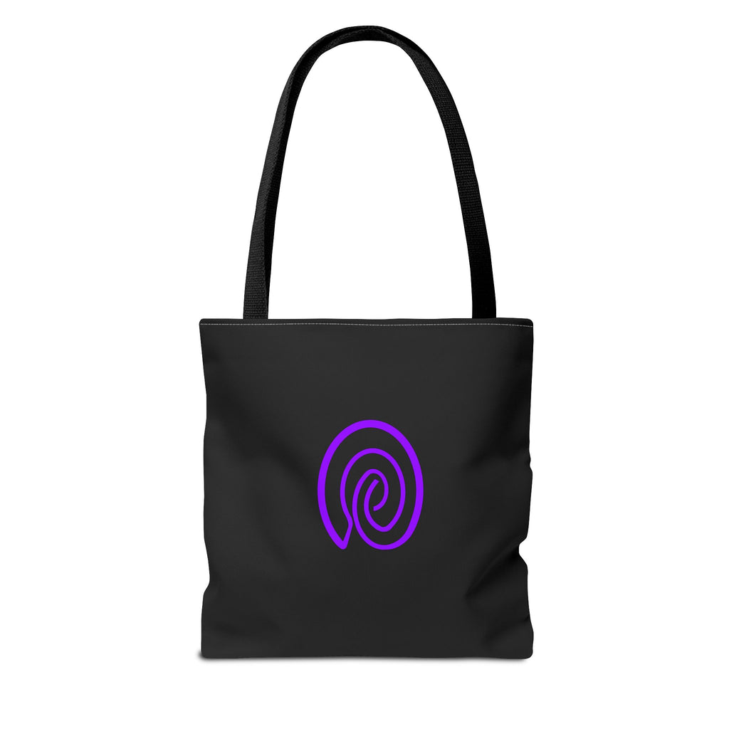 Ritsepop Fingerprint Pattern Tote Bag (AOP)