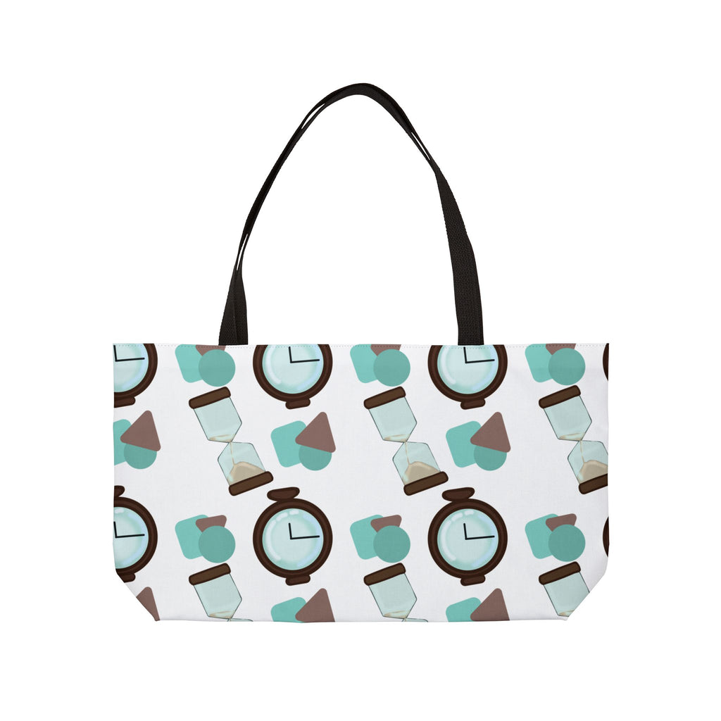 Hourglass and Pocket Watch Weekender Tote Bag